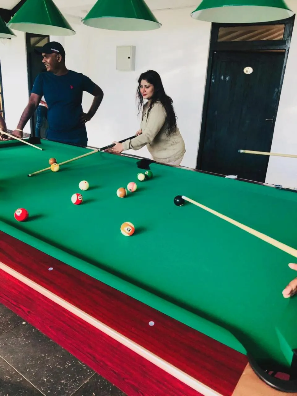 Billiard in Ella Forest Paradise Hotel