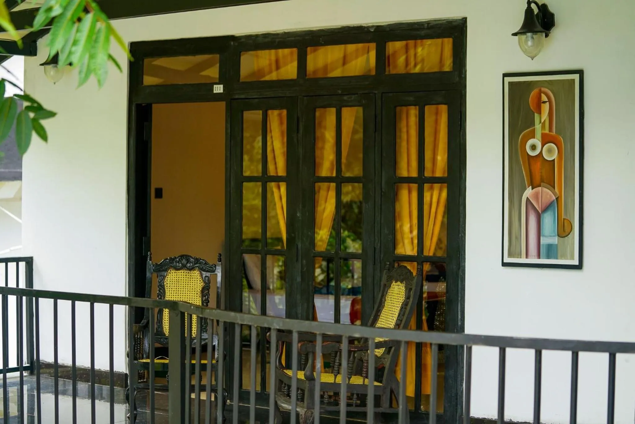 Seating area in Ella Forest Paradise Hotel