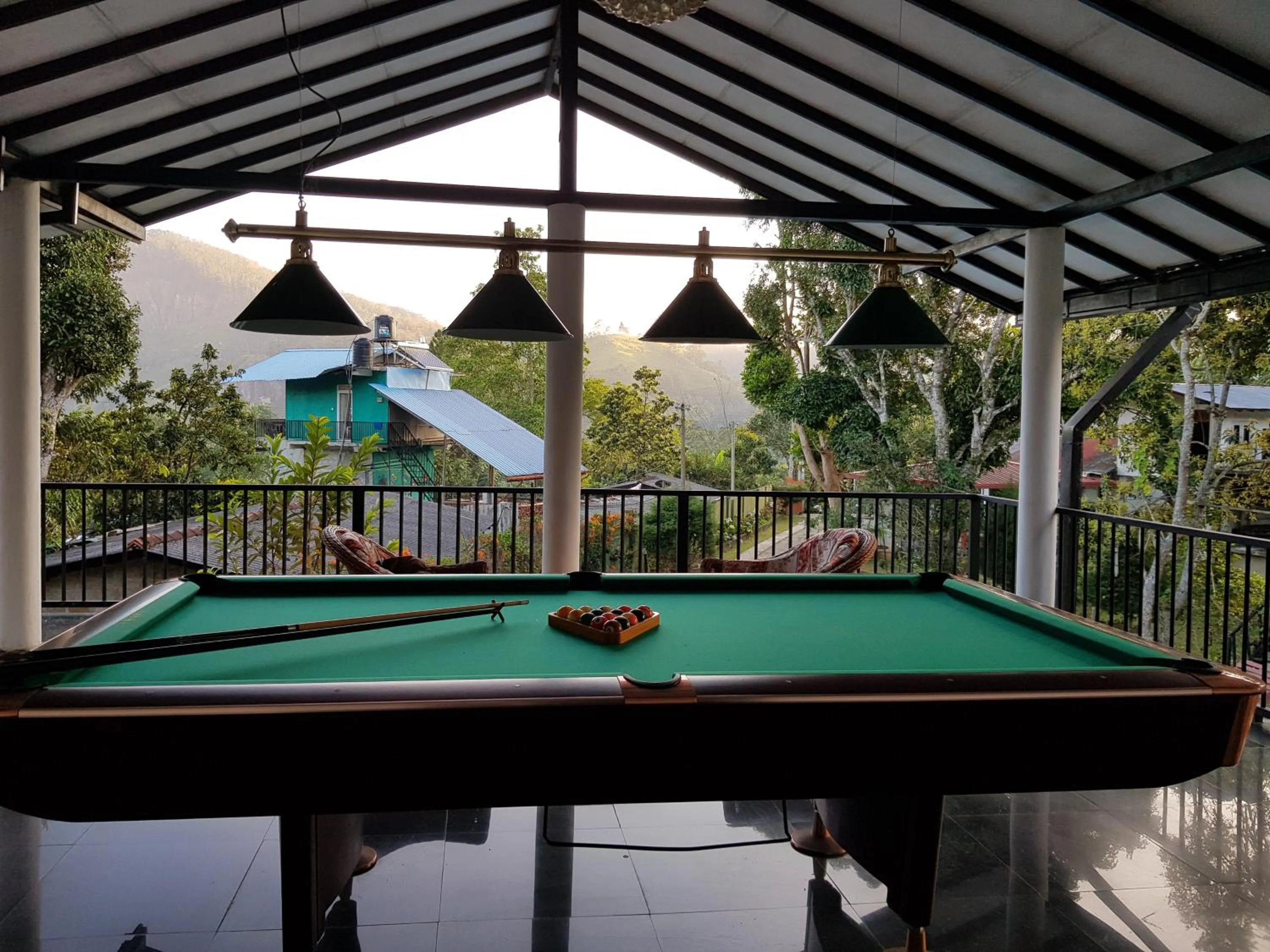 Billiard in Ella Forest Paradise Hotel