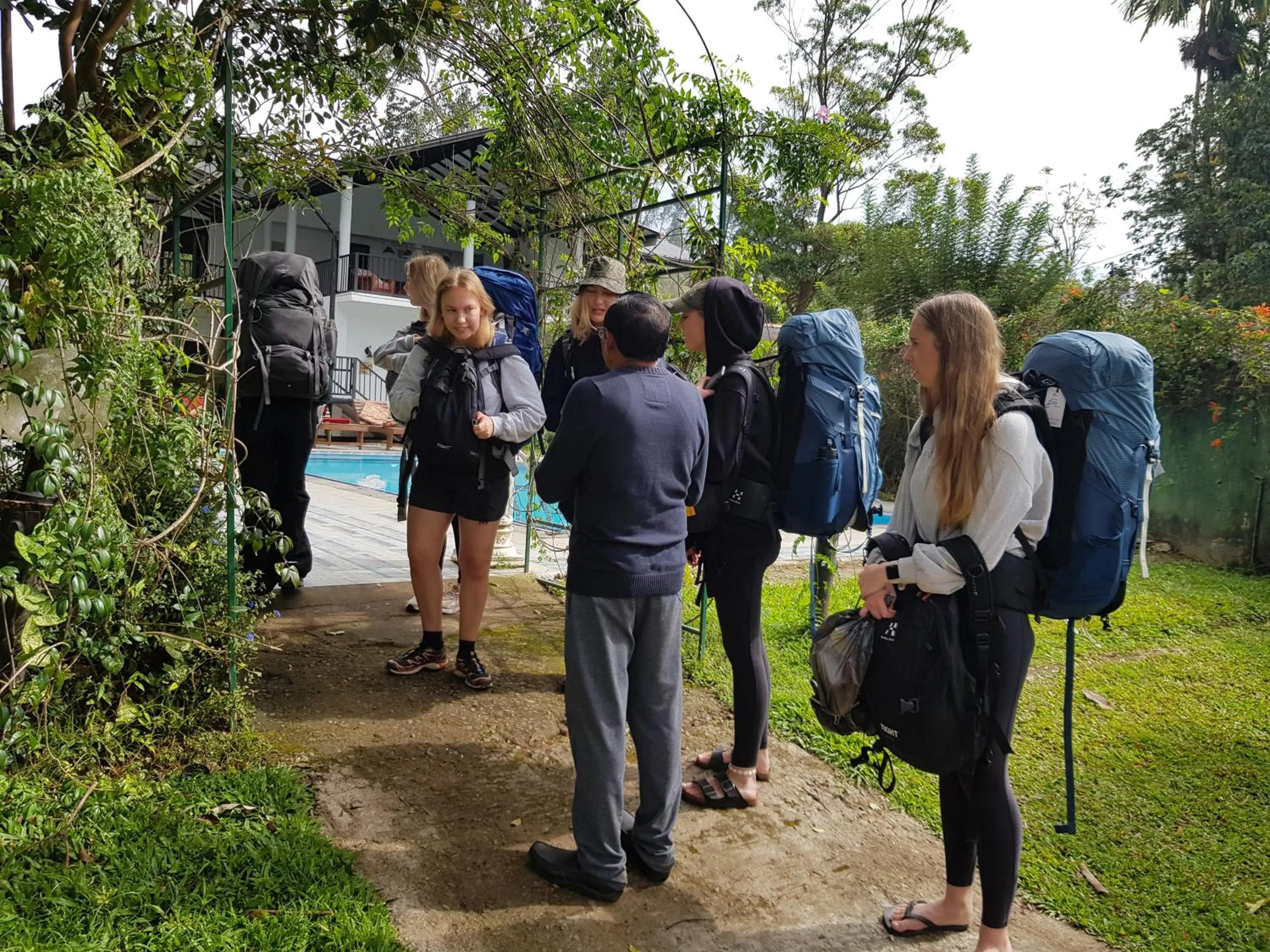 Garden in Ella Forest Paradise Hotel