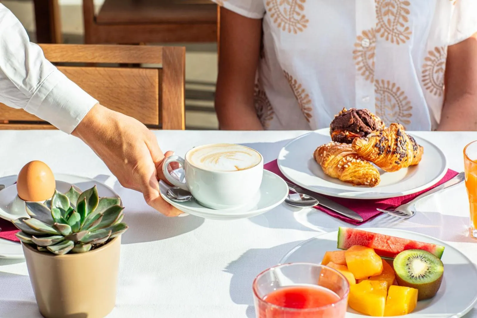 Breakfast in Hotel La Pergola