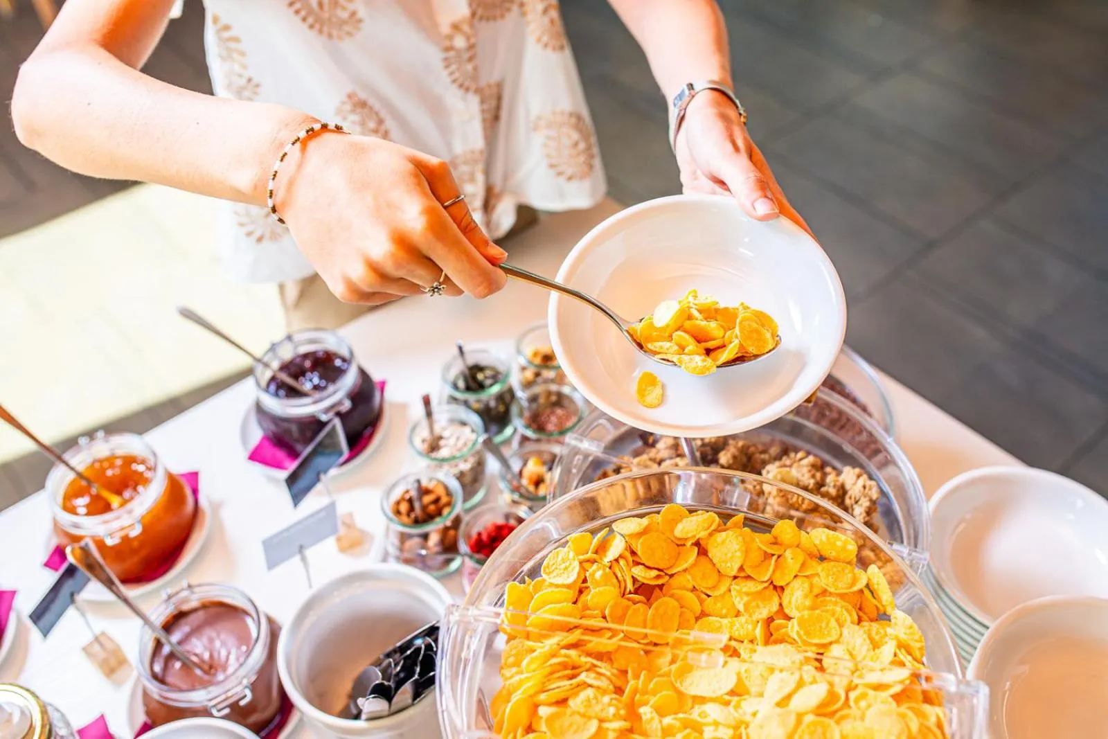 Breakfast in Hotel La Pergola