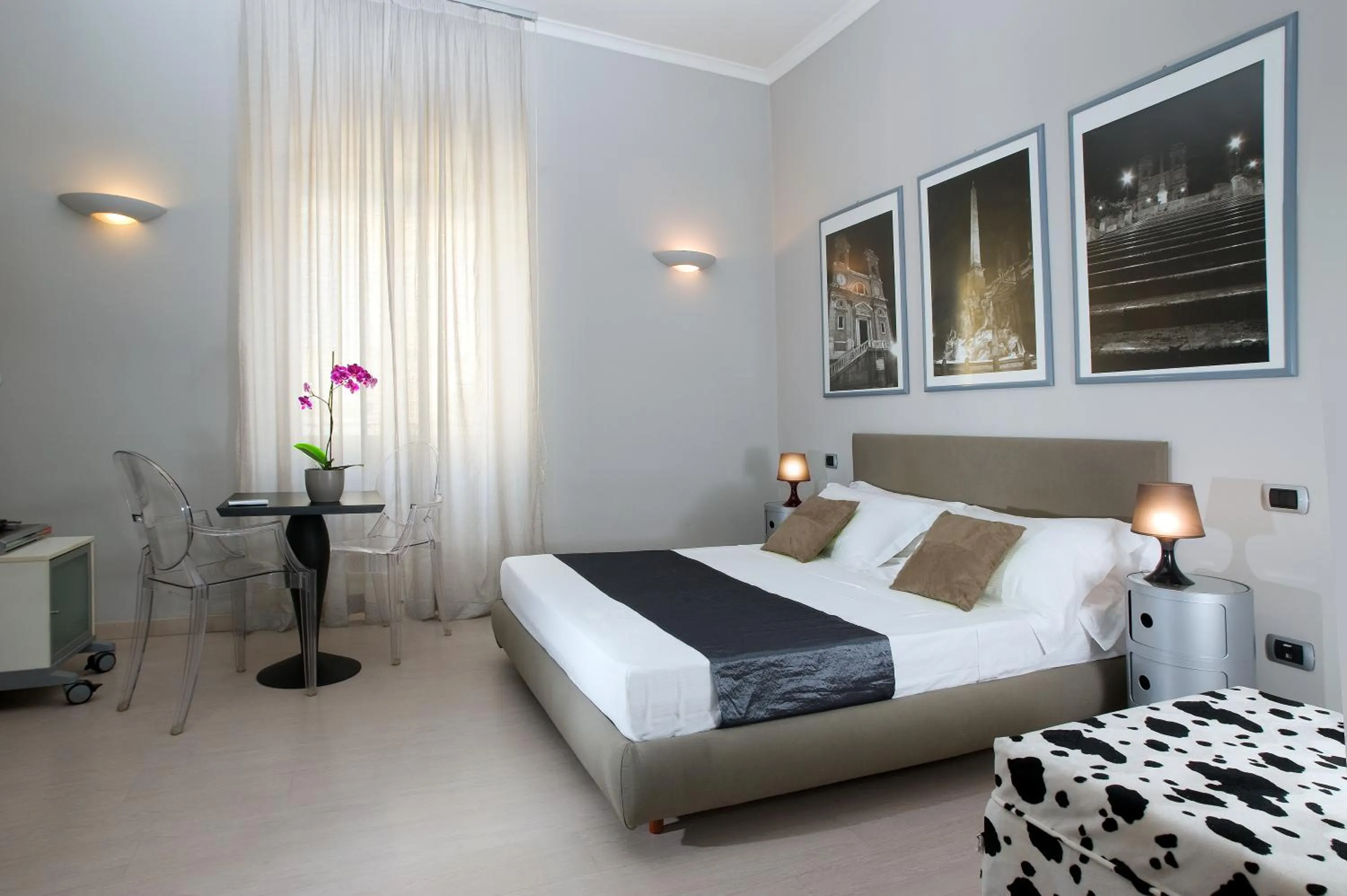 Bedroom, Bed in B&B Best Vatican