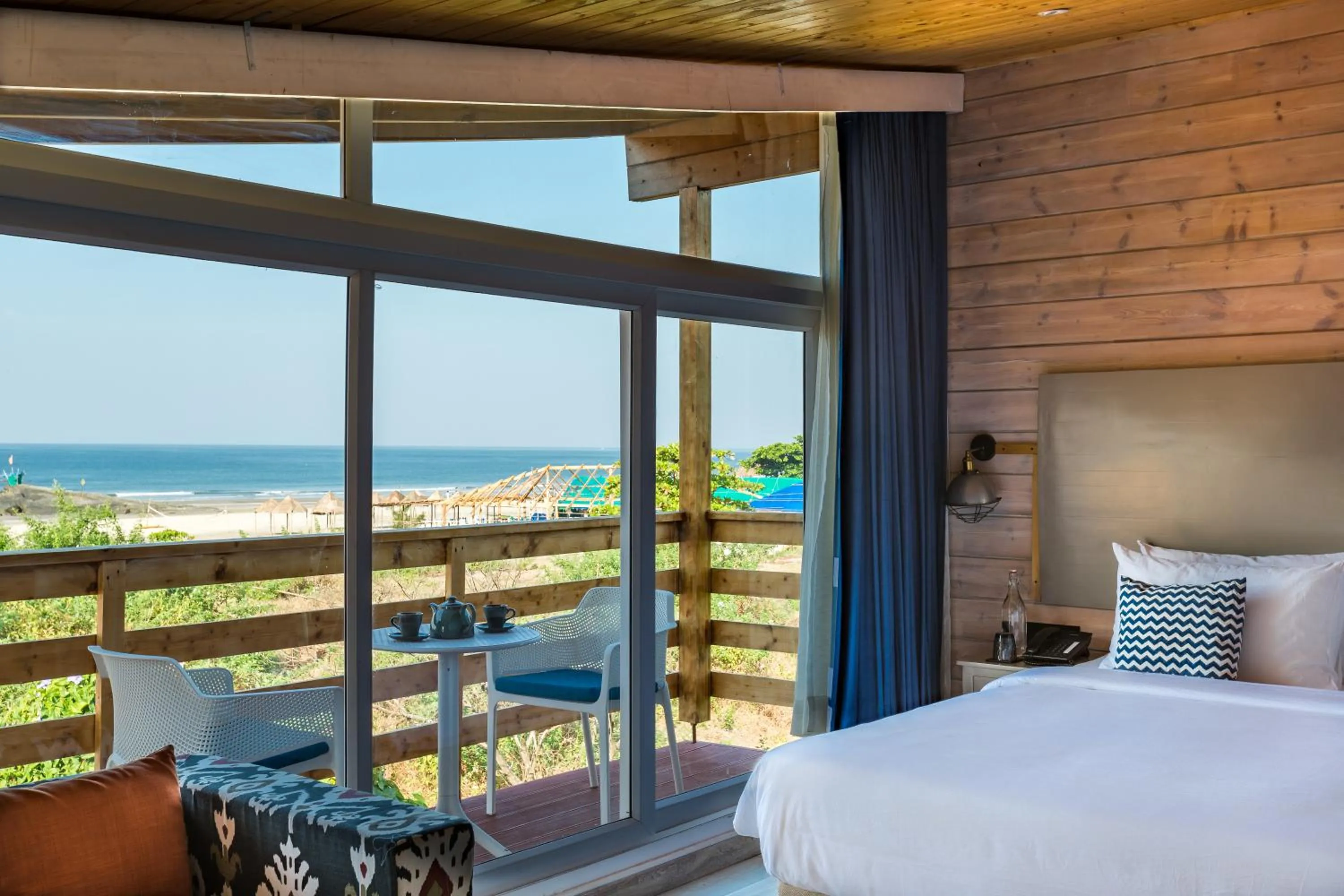 View (from property/room), Bed in Living Room Beach Resort