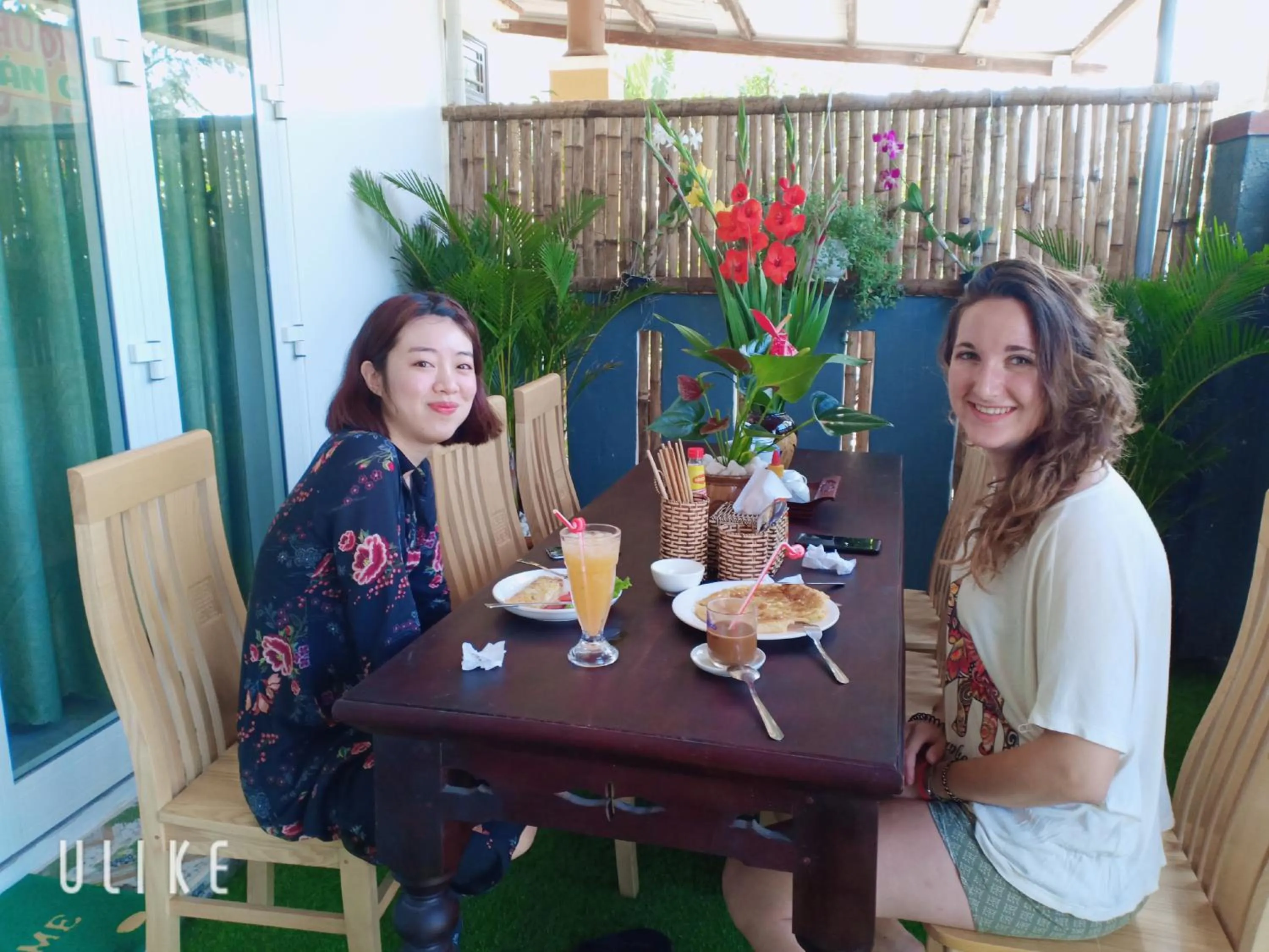 Food close-up in An Bang beach White Sand Sea Villa