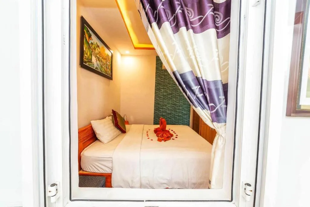 Bedroom, Bed in An Bang beach White Sand Sea Villa