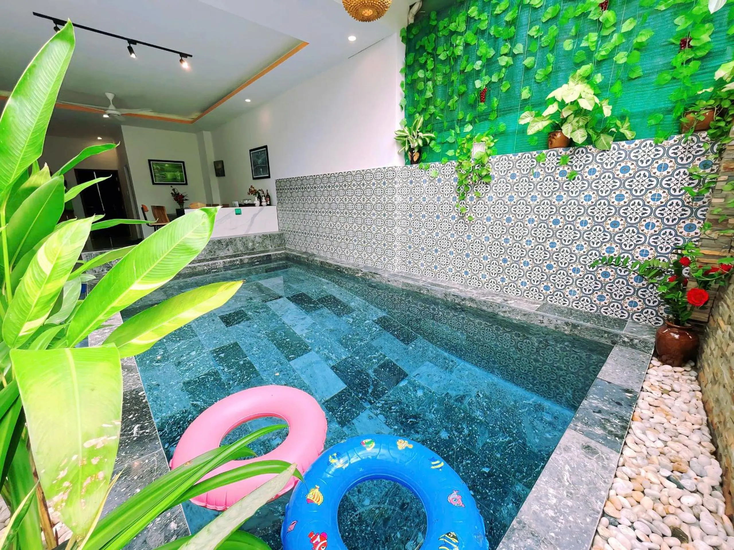 Pool view in An Bang beach White Sand Sea Villa