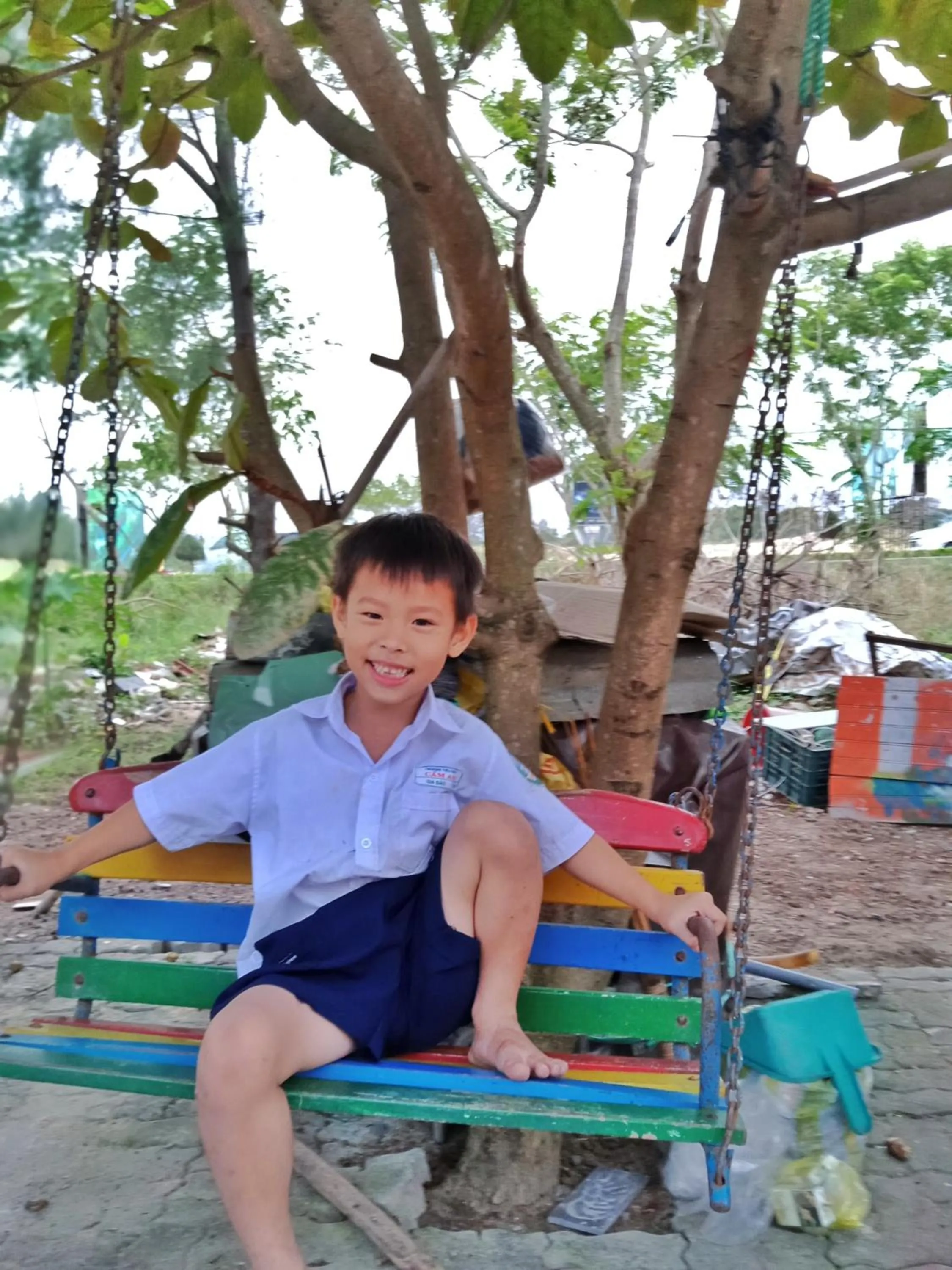 People in An Bang beach White Sand Sea Villa