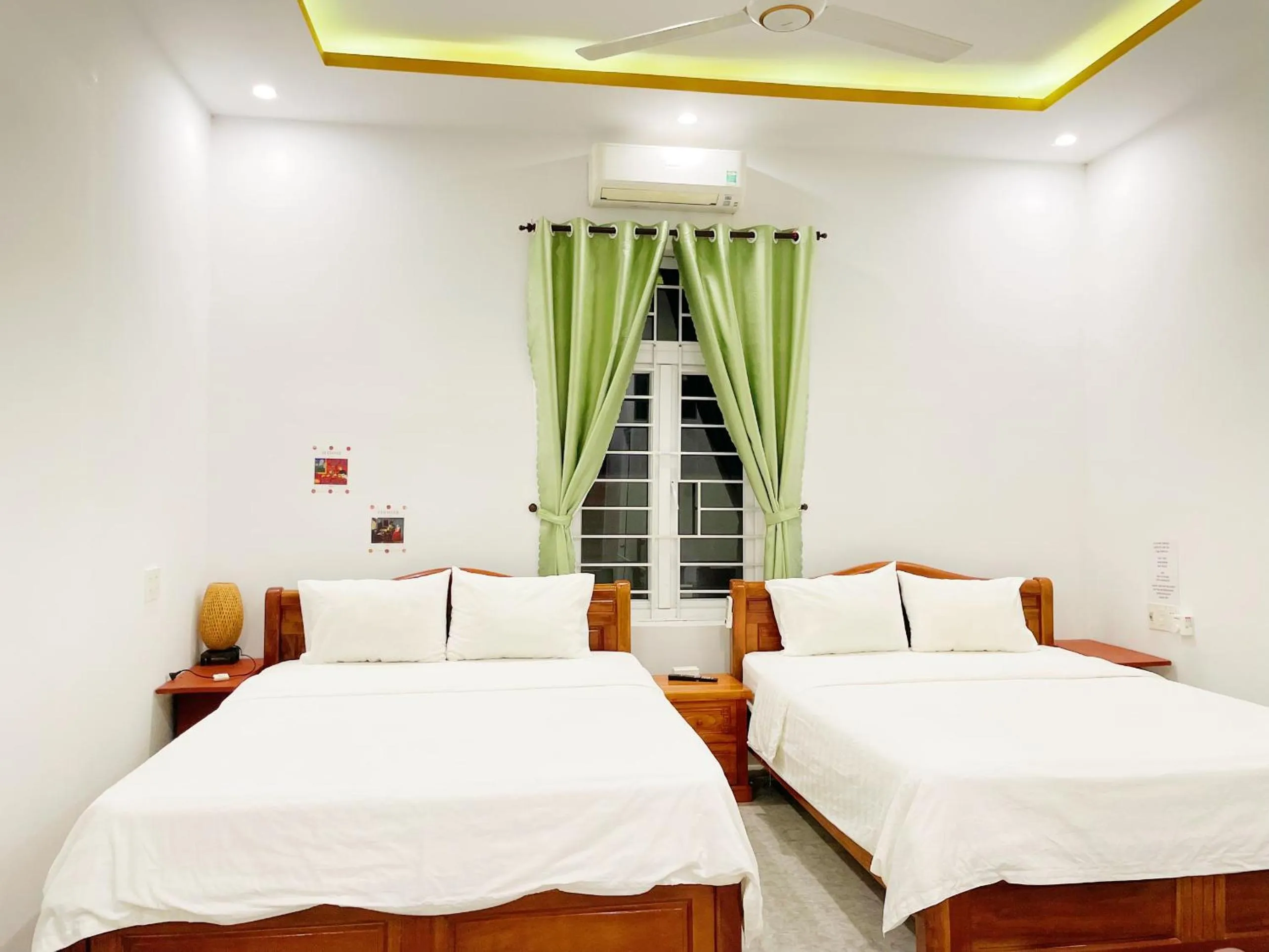Bedroom, Bed in An Bang beach White Sand Sea Villa