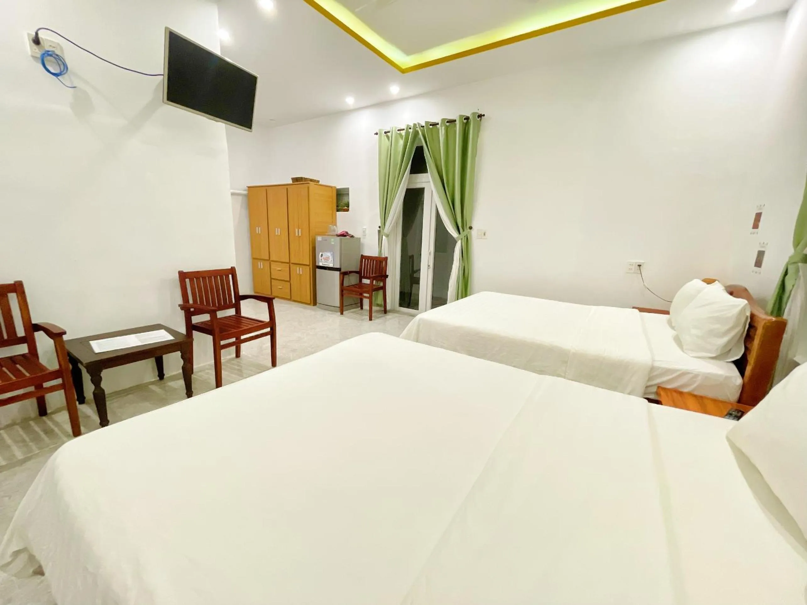 Bedroom, Bed in An Bang beach White Sand Sea Villa