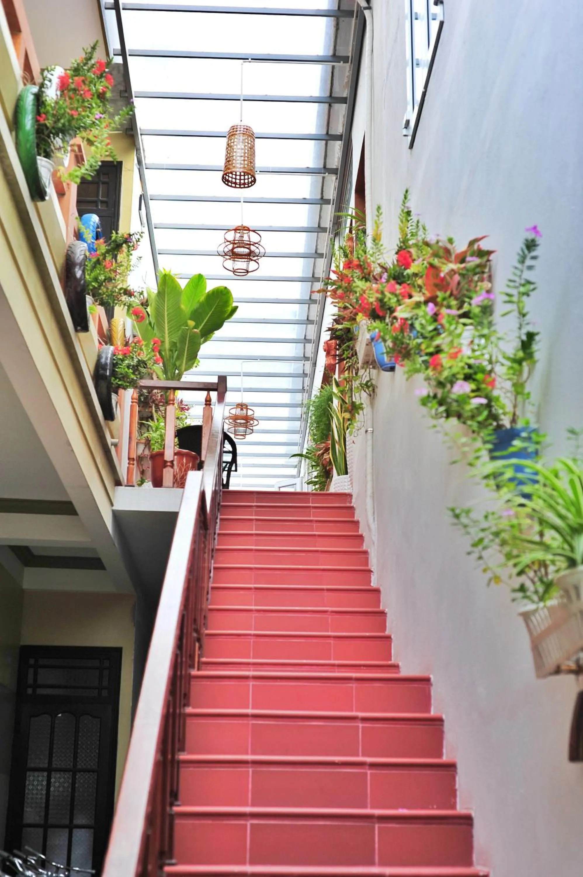 Garden in An Bang beach White Sand Sea Villa