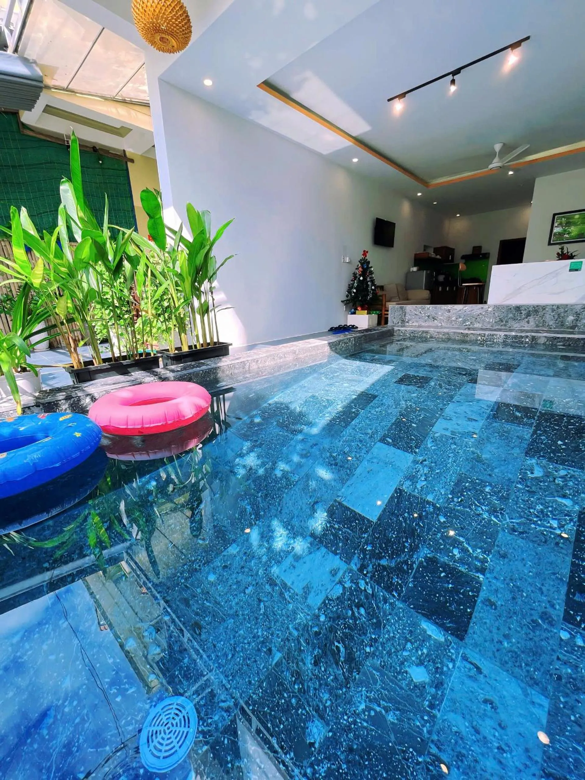 Pool view in An Bang beach White Sand Sea Villa