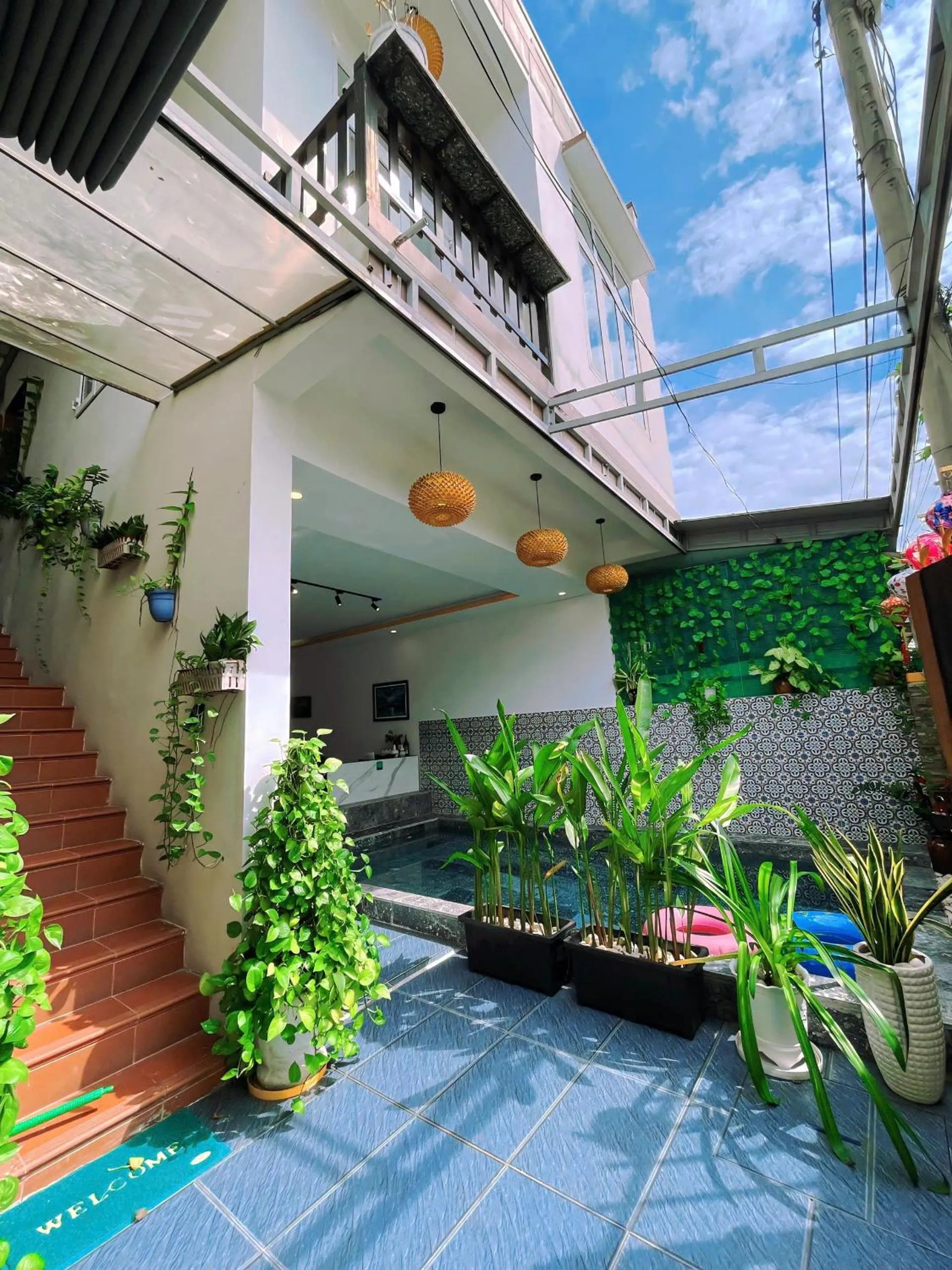 Property building in An Bang beach White Sand Sea Villa