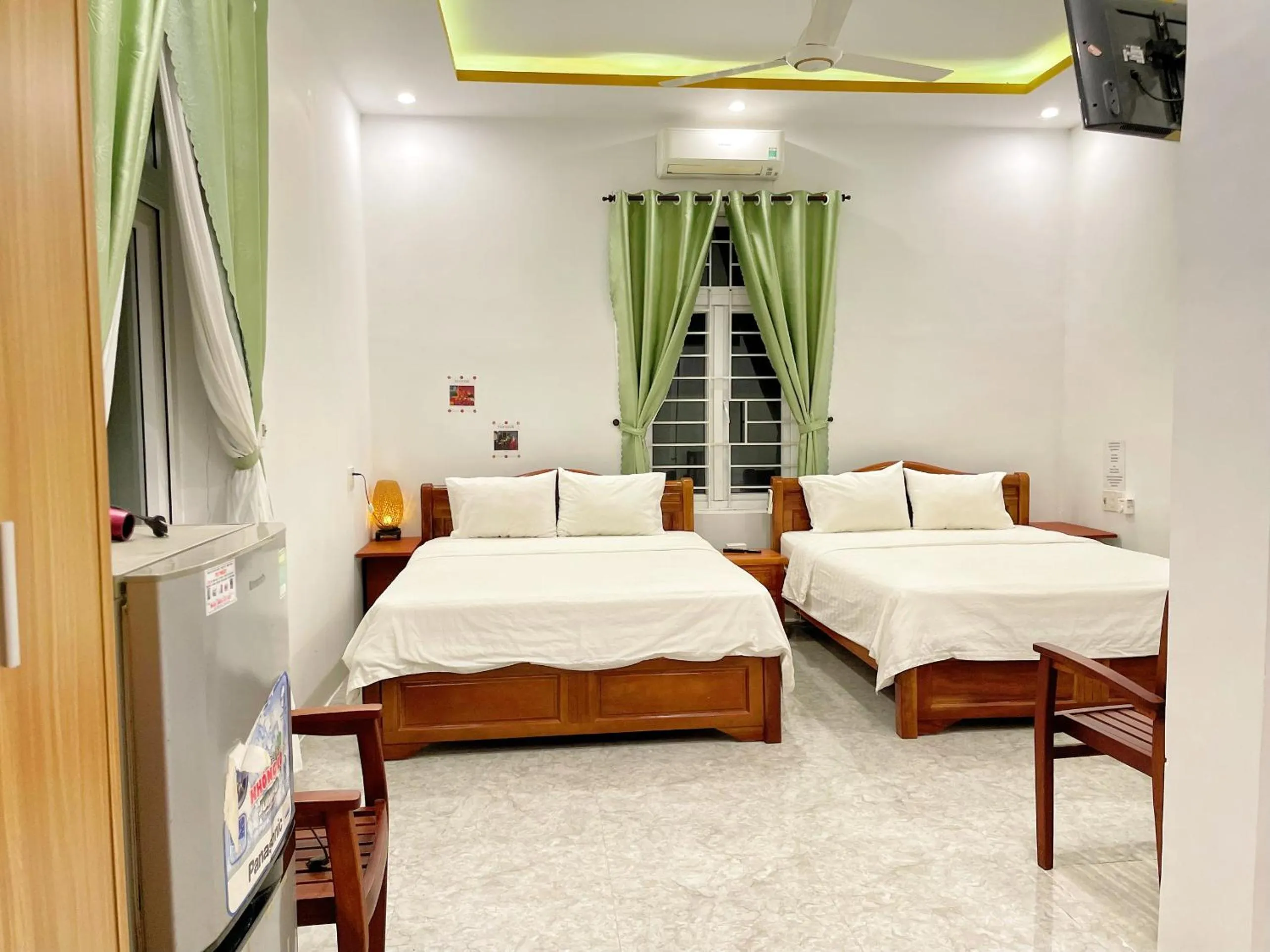 Bedroom, Bed in An Bang beach White Sand Sea Villa