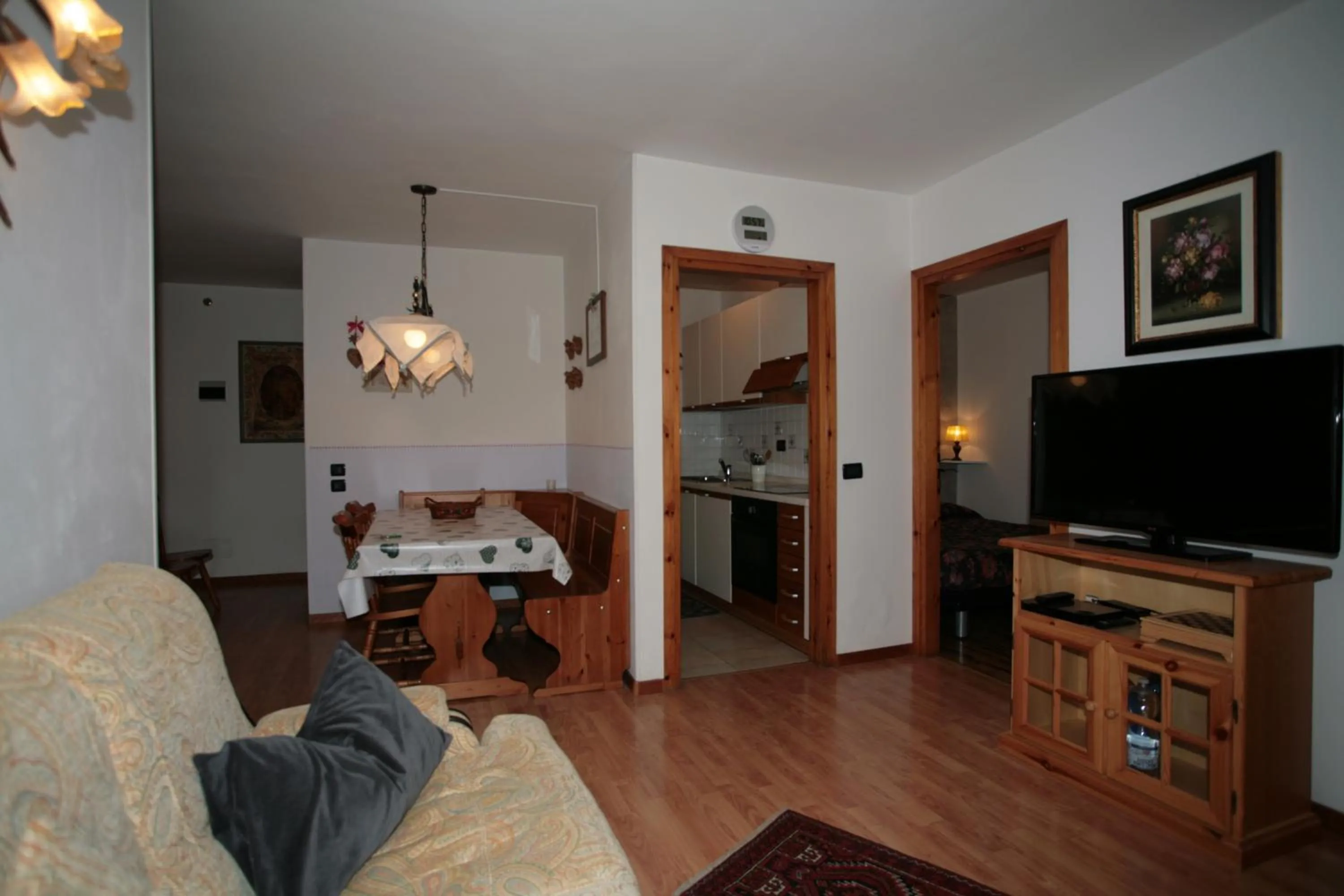 Seating area in Residence Valfassa
