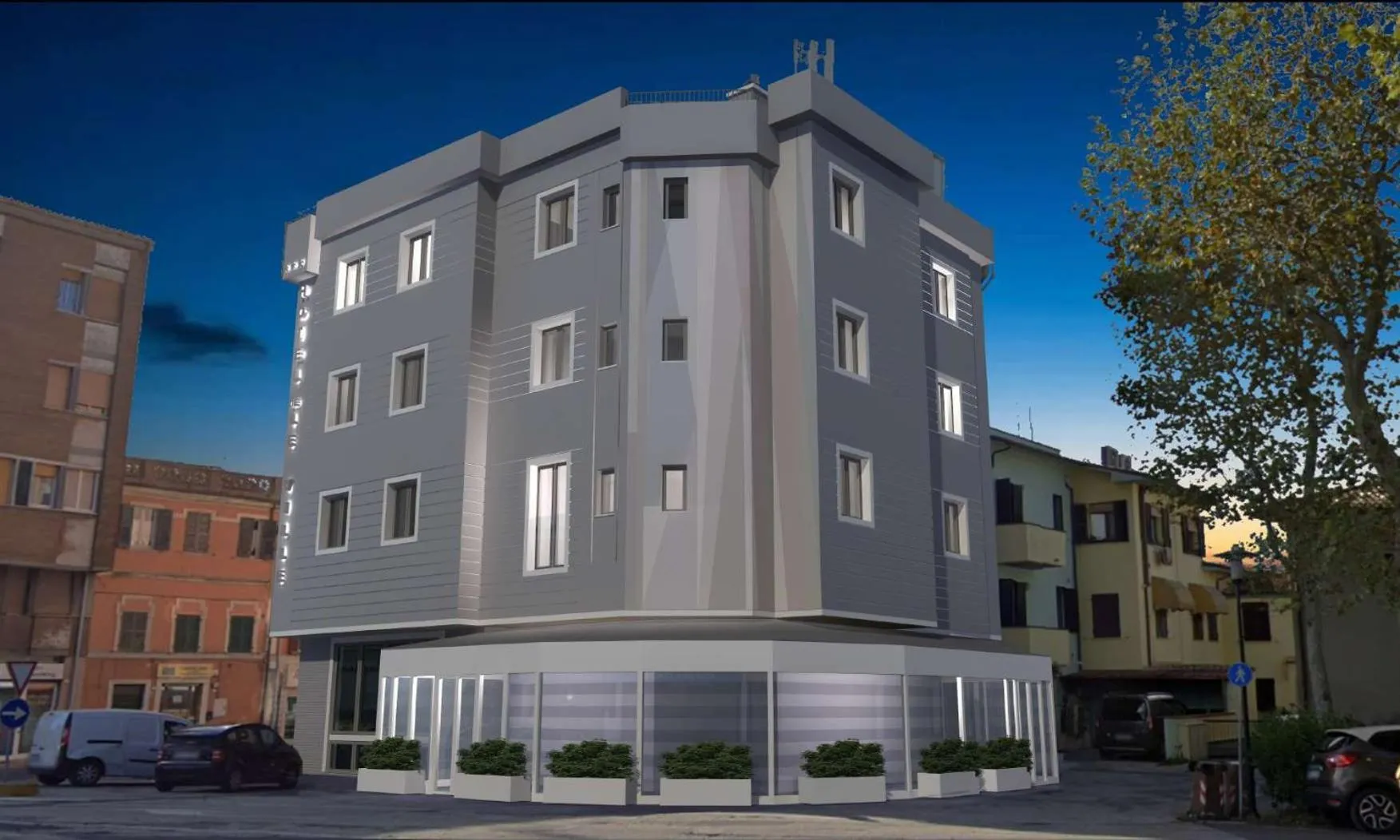 Property building in Hotel De La Ville depandance di Hotel Augustus