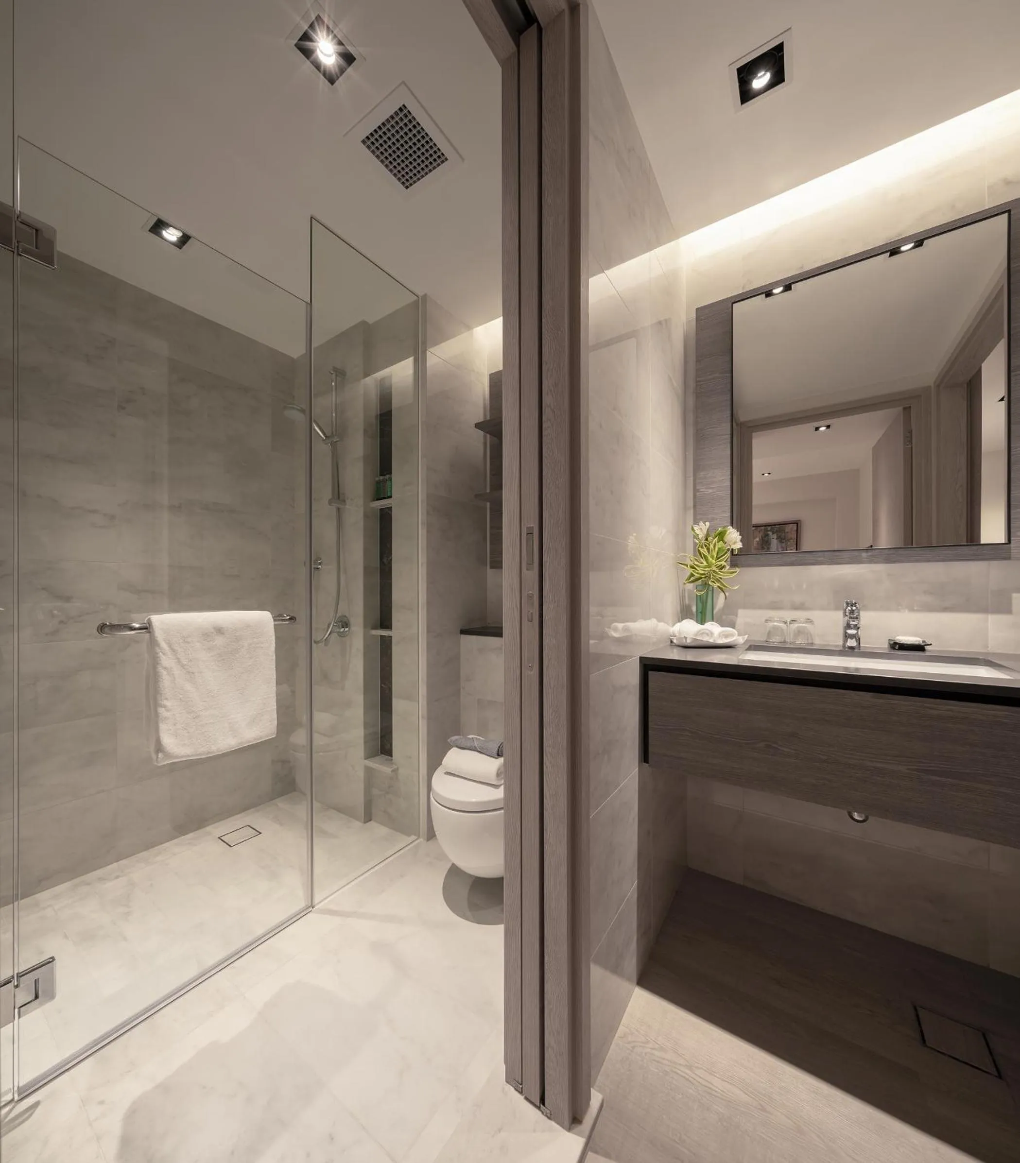 Bathroom in Le Grove Serviced Residences