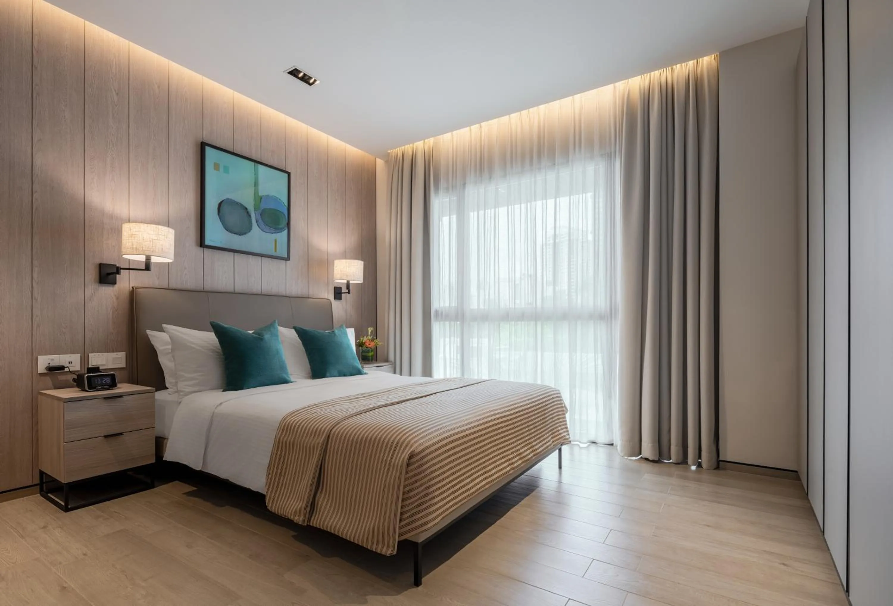 Bed in Le Grove Serviced Residences