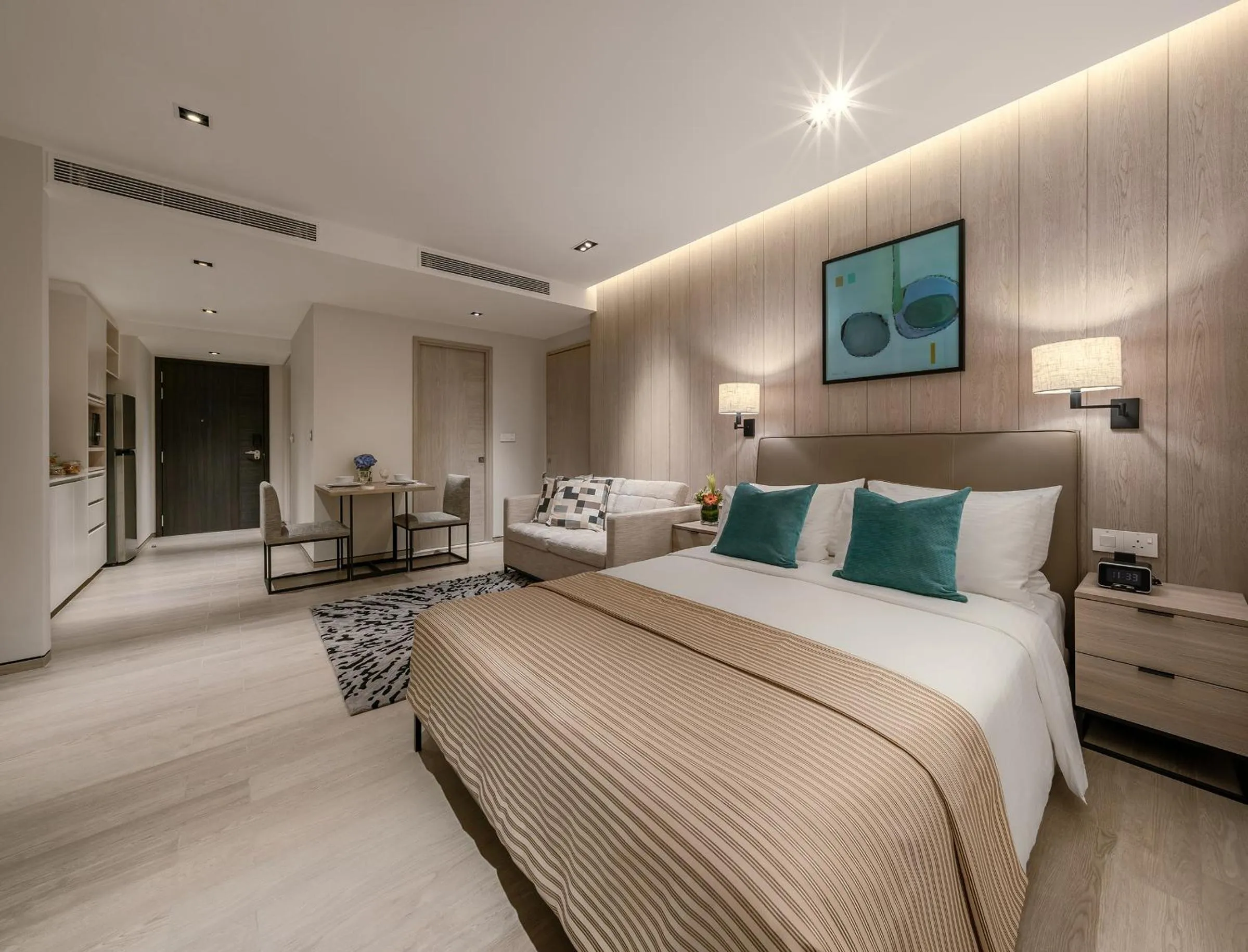 Bed in Le Grove Serviced Residences