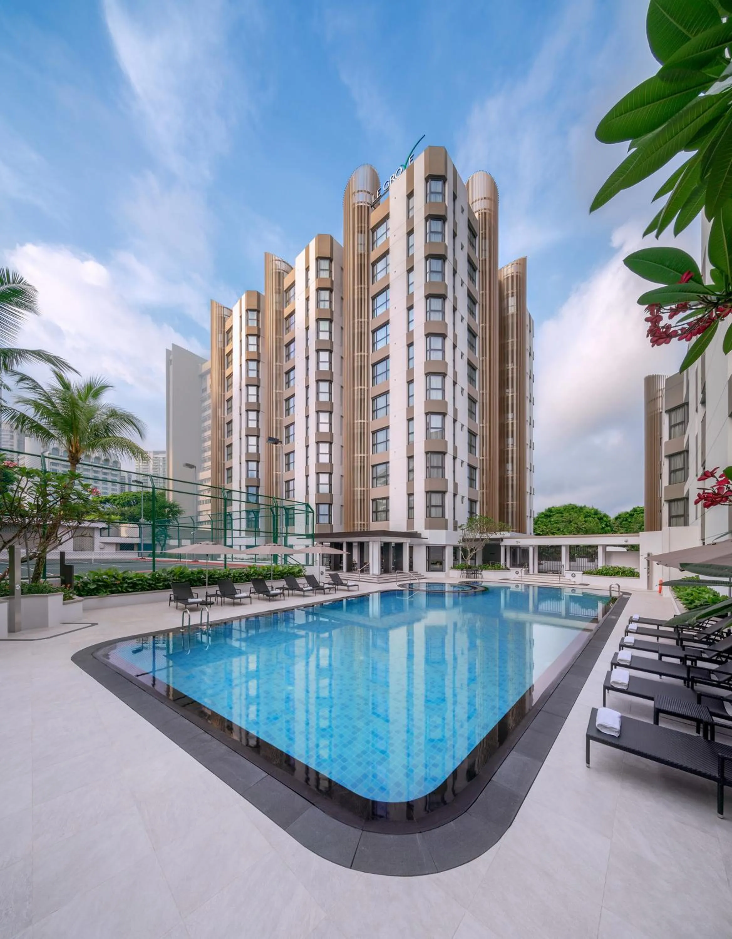 Swimming pool in Le Grove Serviced Residences