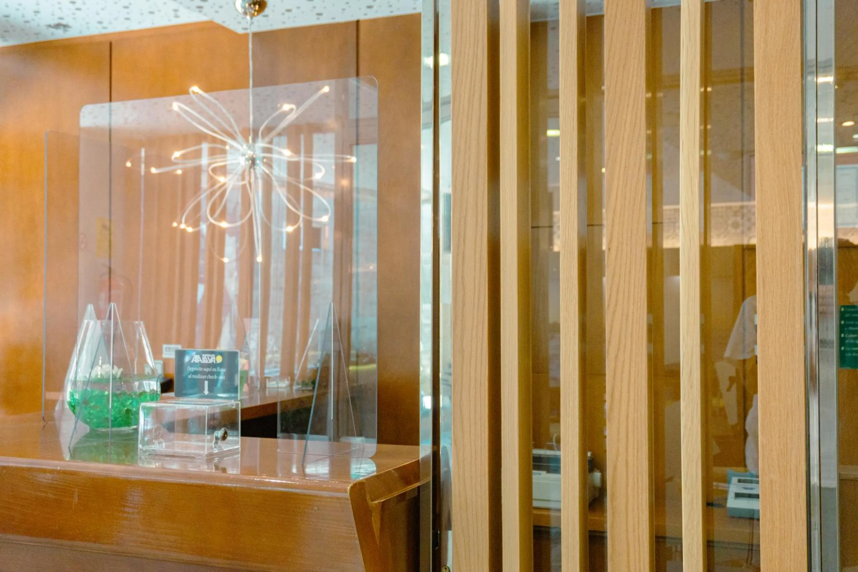 Lobby or reception in Hotel Atalaya I