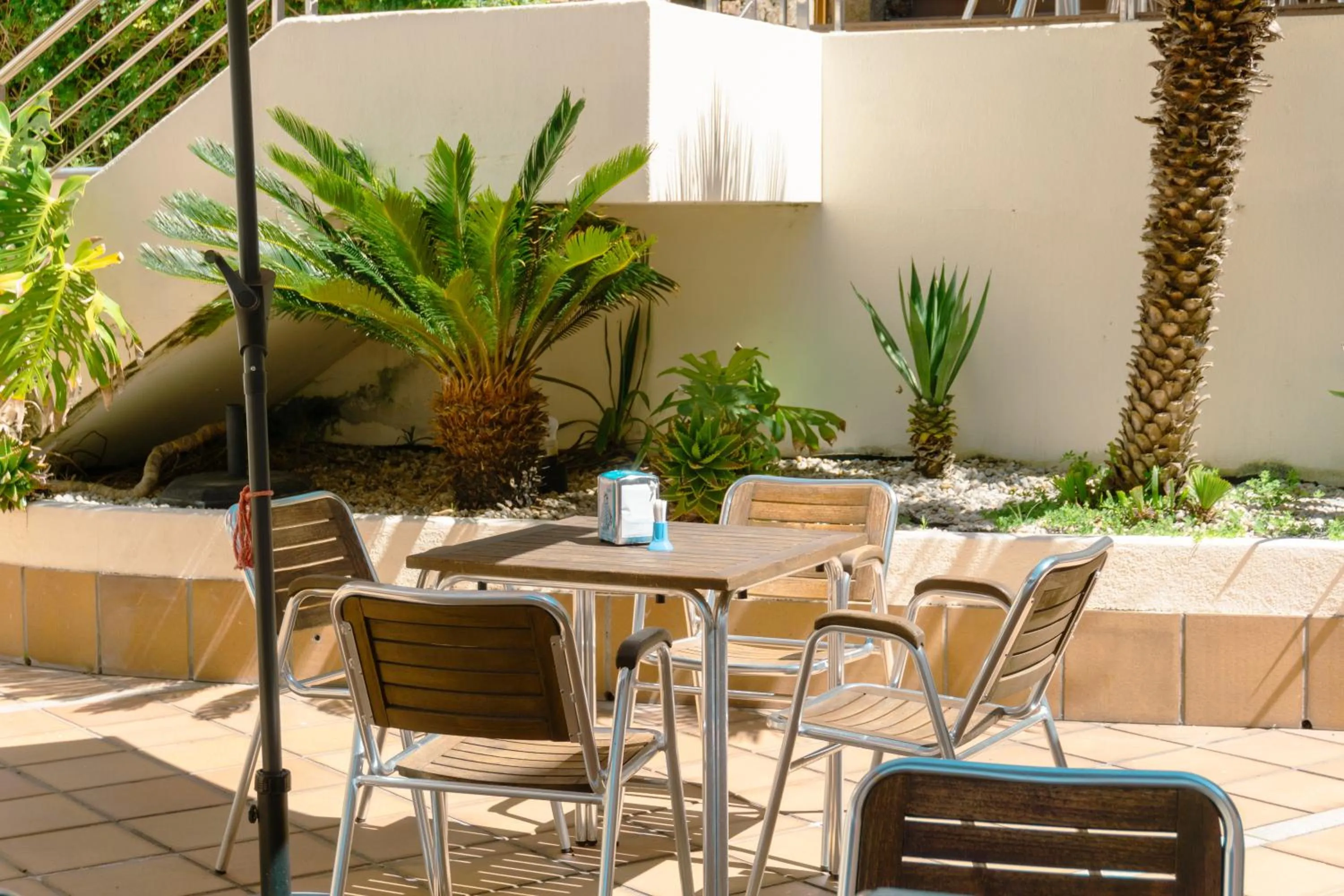 Patio in Hotel Atalaya II