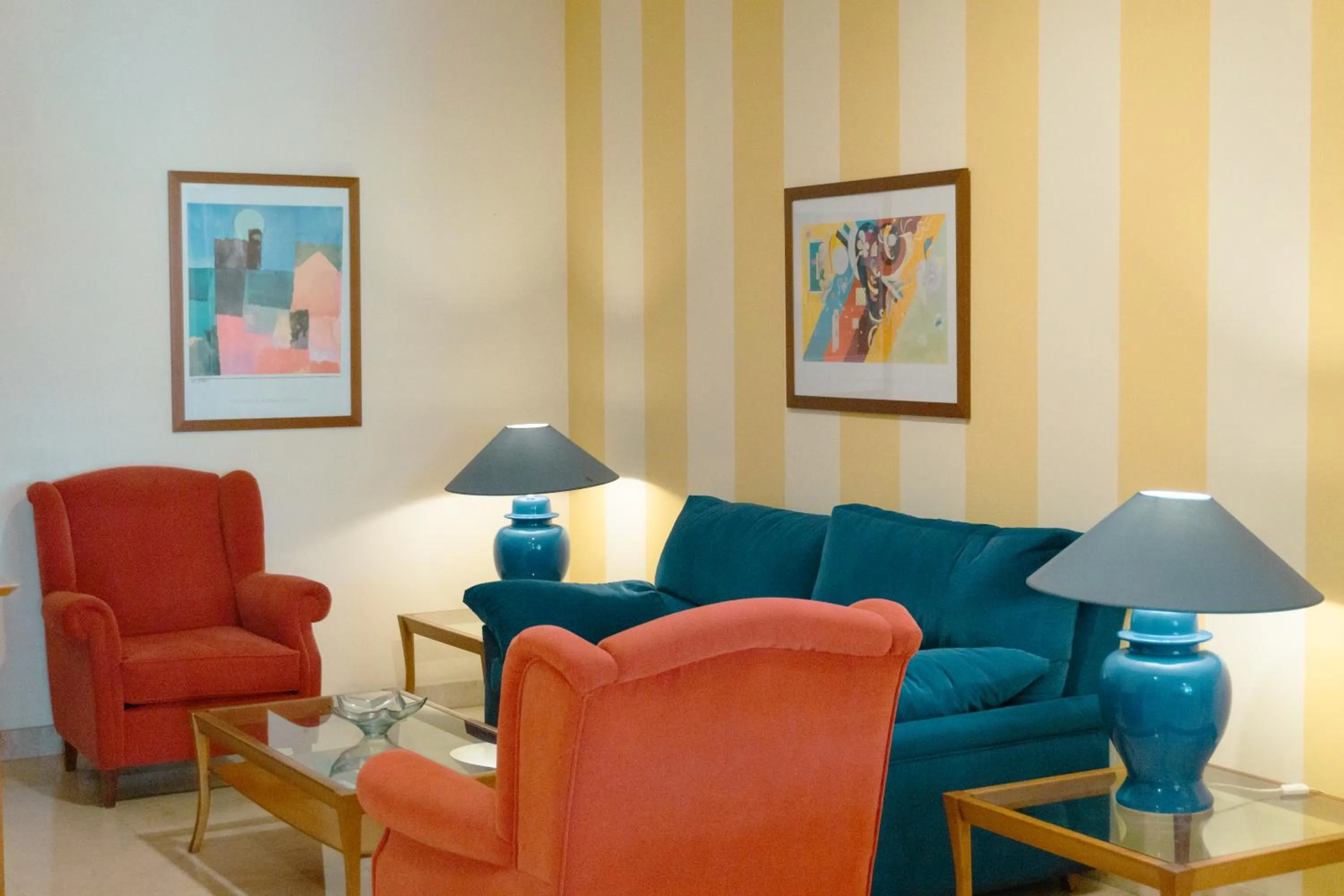 Living room in Hotel Atalaya II