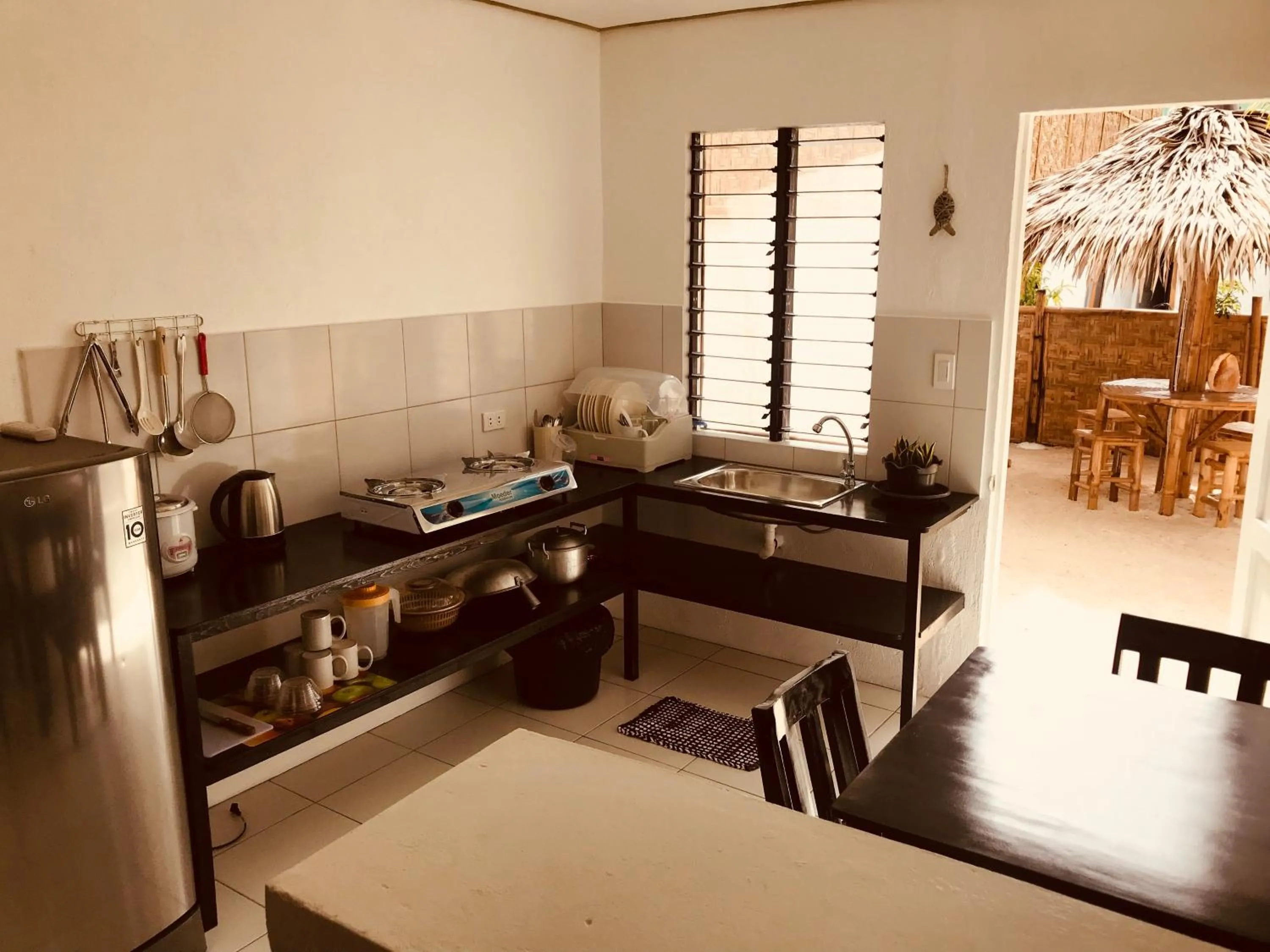 Patio in Everyday Sunday Hotel & Cafe