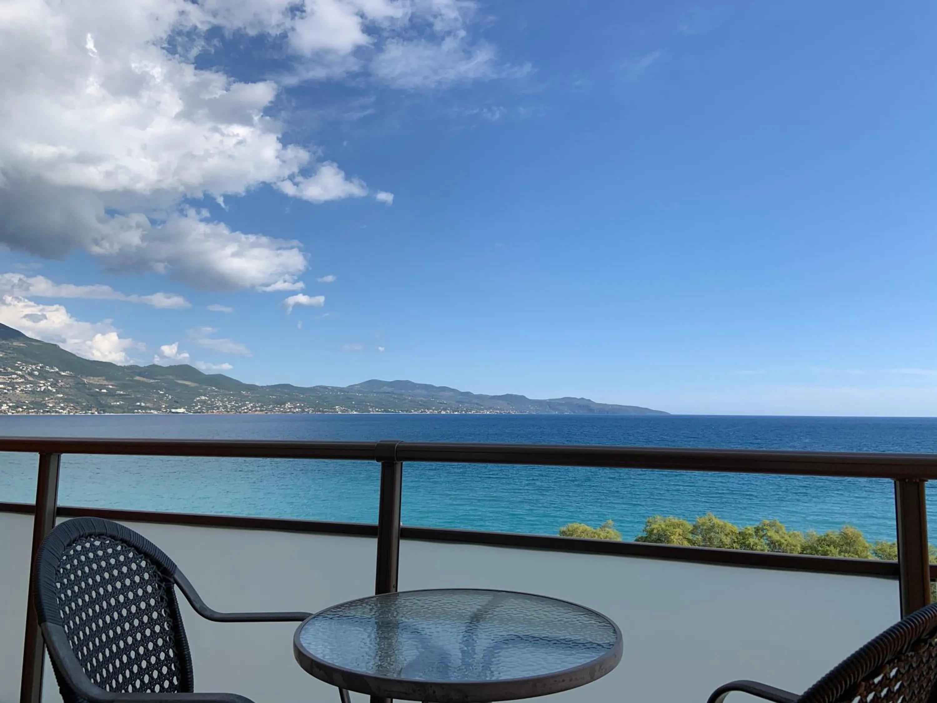 Balcony/Terrace in Hotel Flisvos