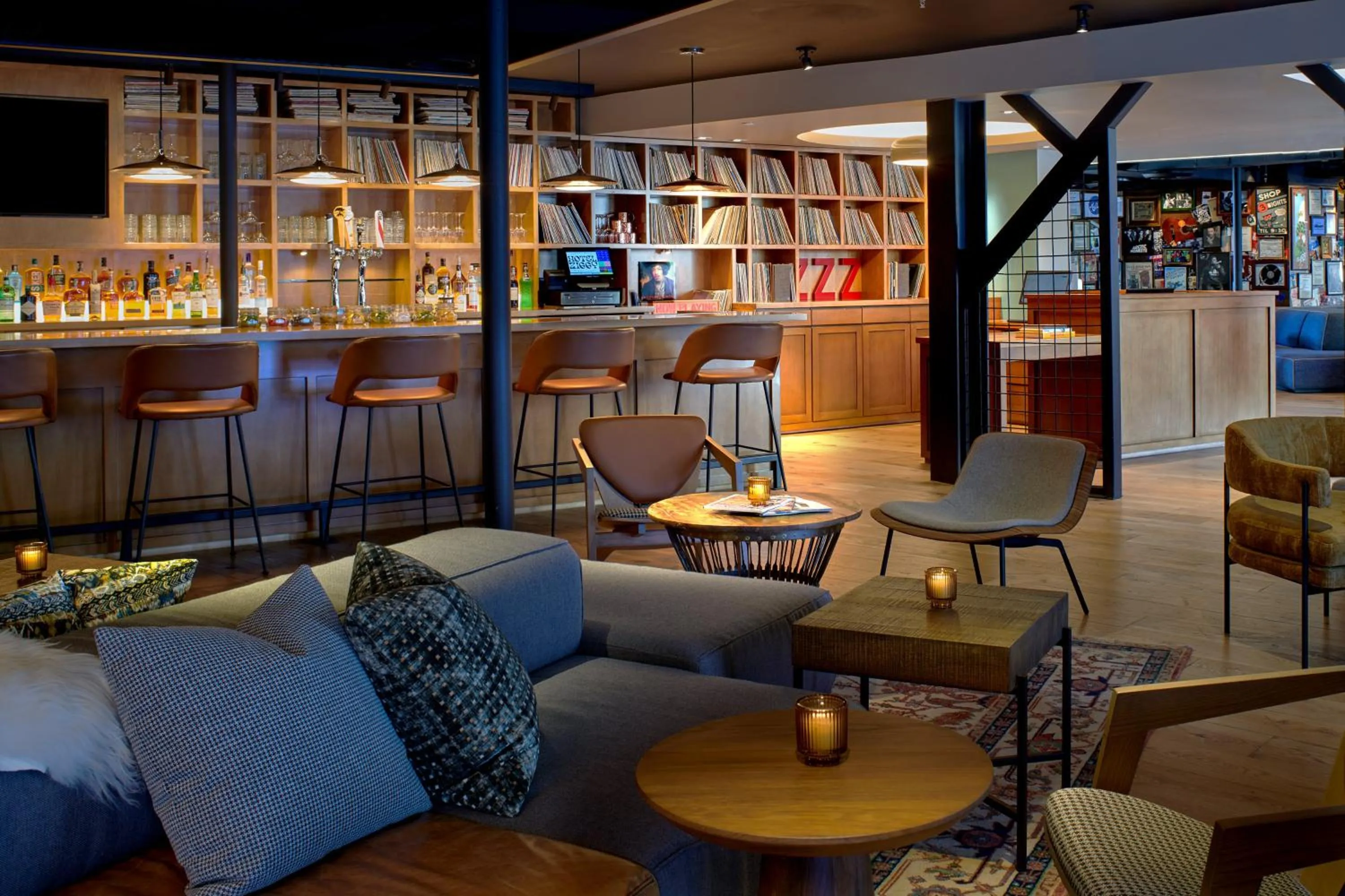 Lobby or reception in Hotel Ziggy On Sunset