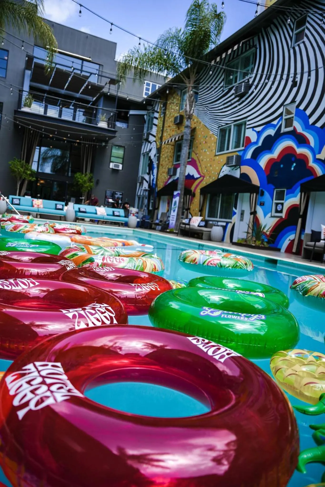 Swimming pool in Hotel Ziggy On Sunset