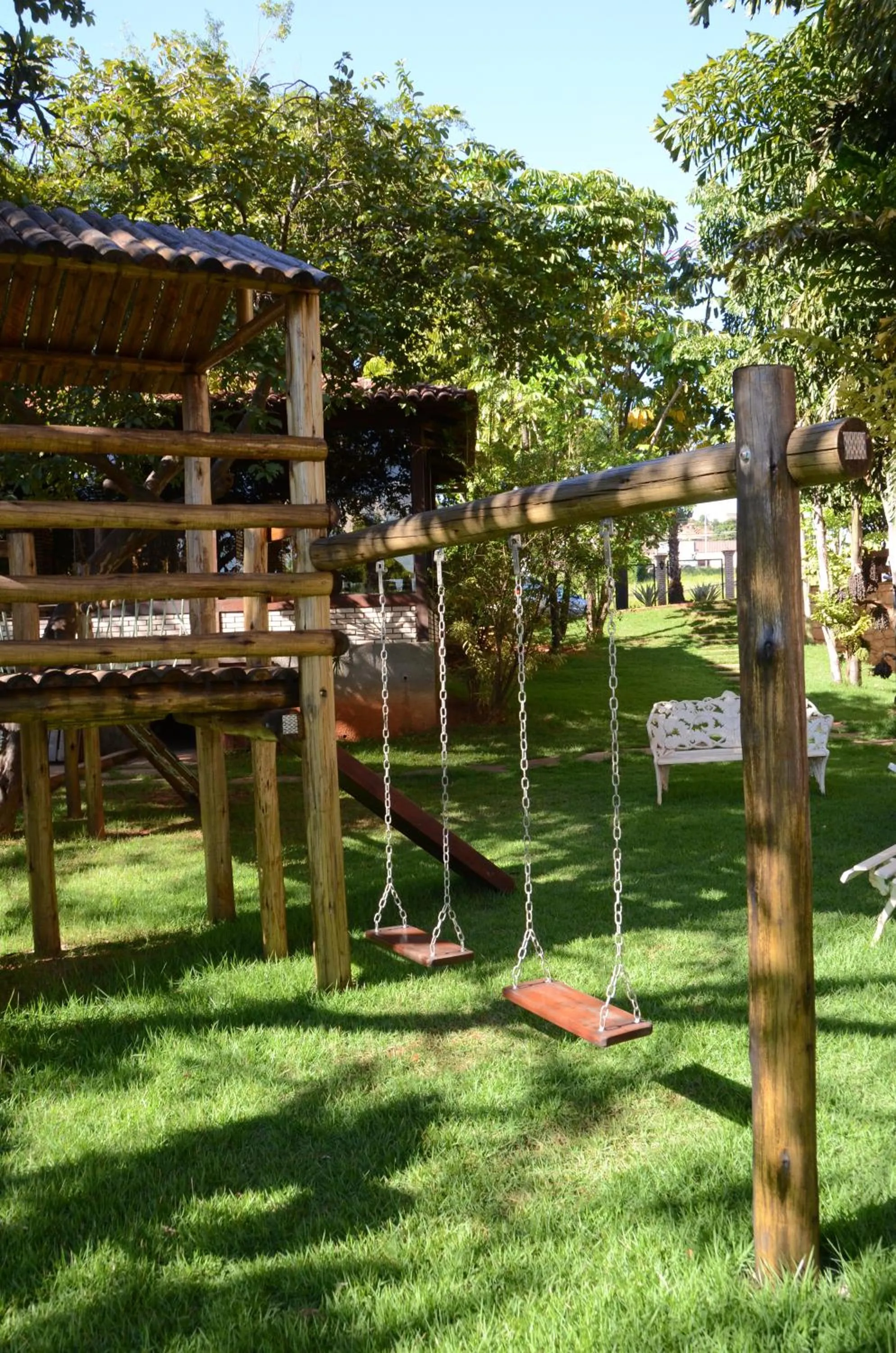 Children play ground in Hotel das Palmeiras
