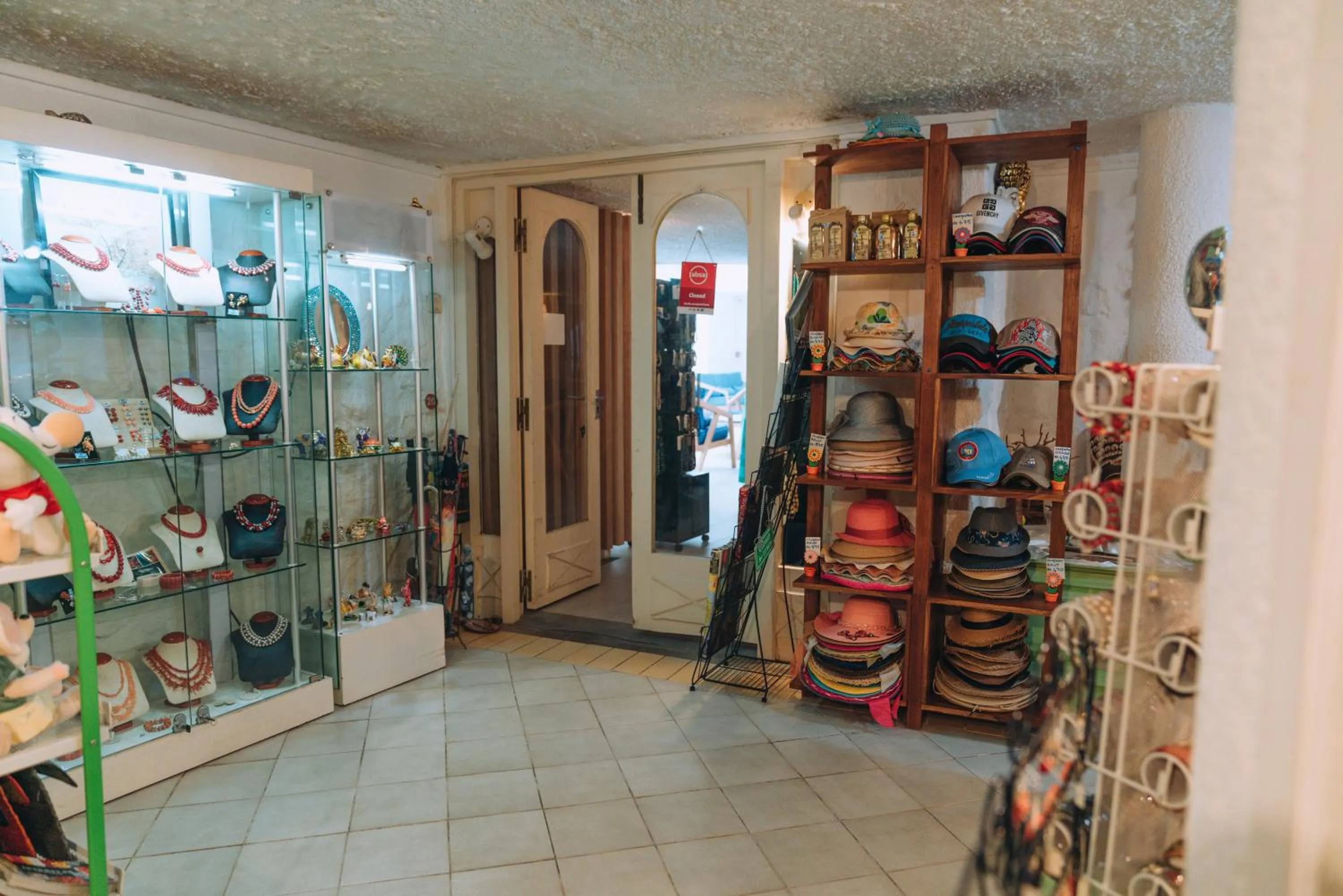 On-site shops in Casuarina Resort and Spa