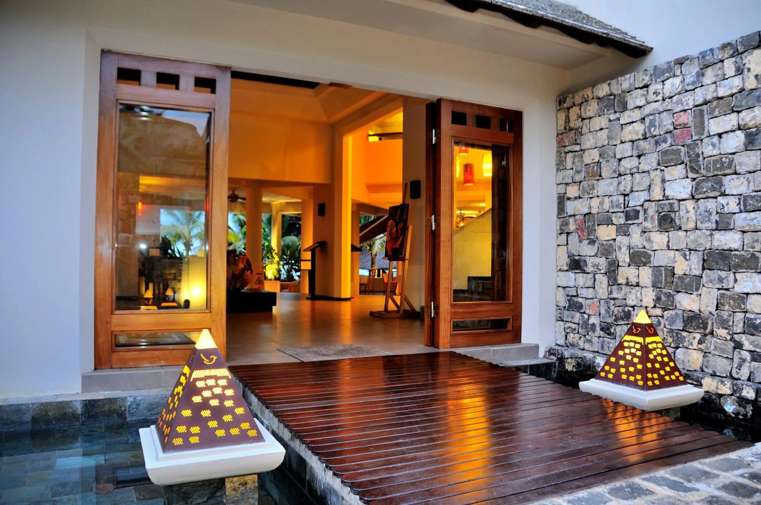 Lobby or reception in Le Cardinal Exclusive Resort