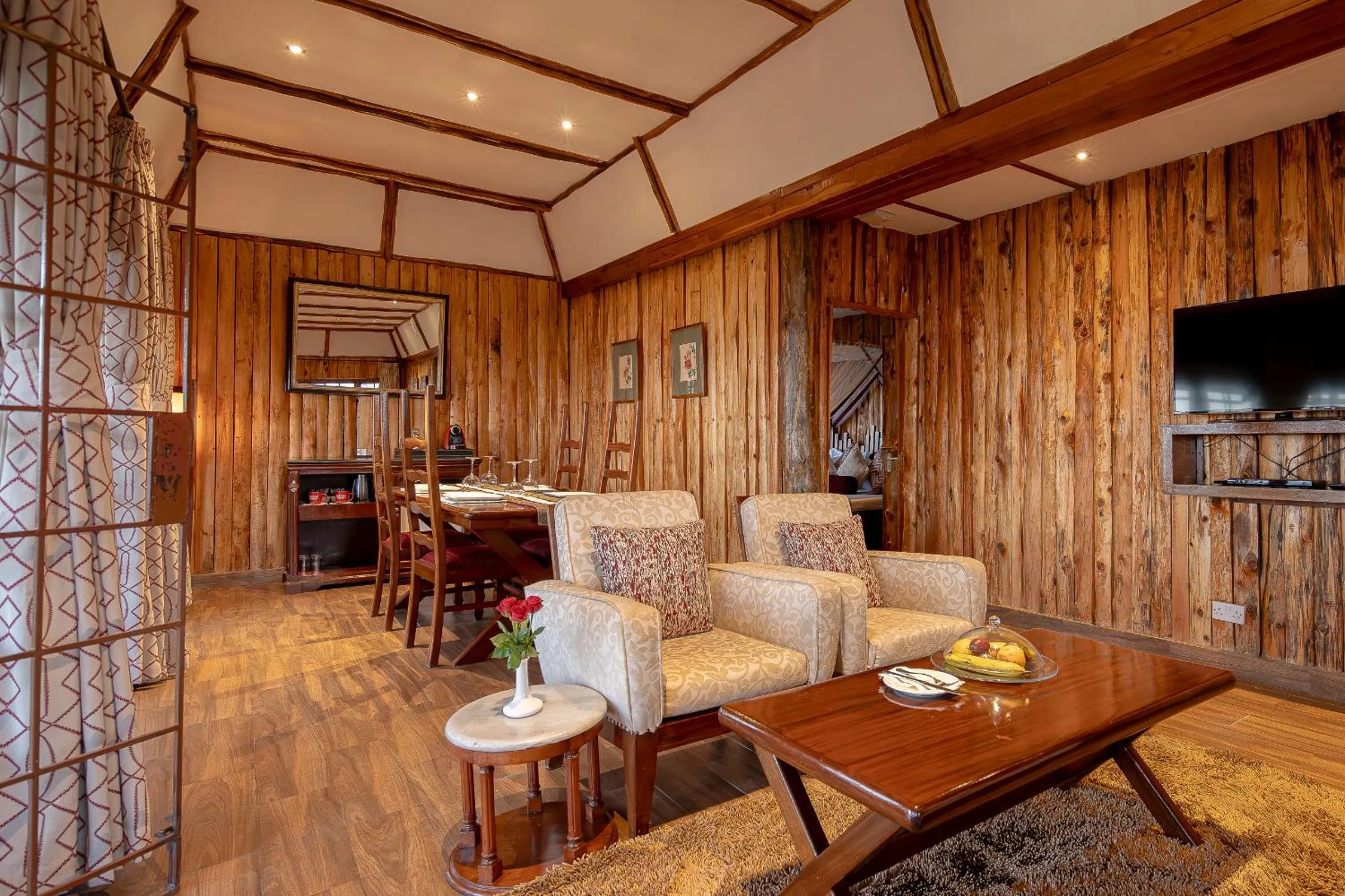 Living room in Muthu Lake Naivasha Country Club, Naivasha