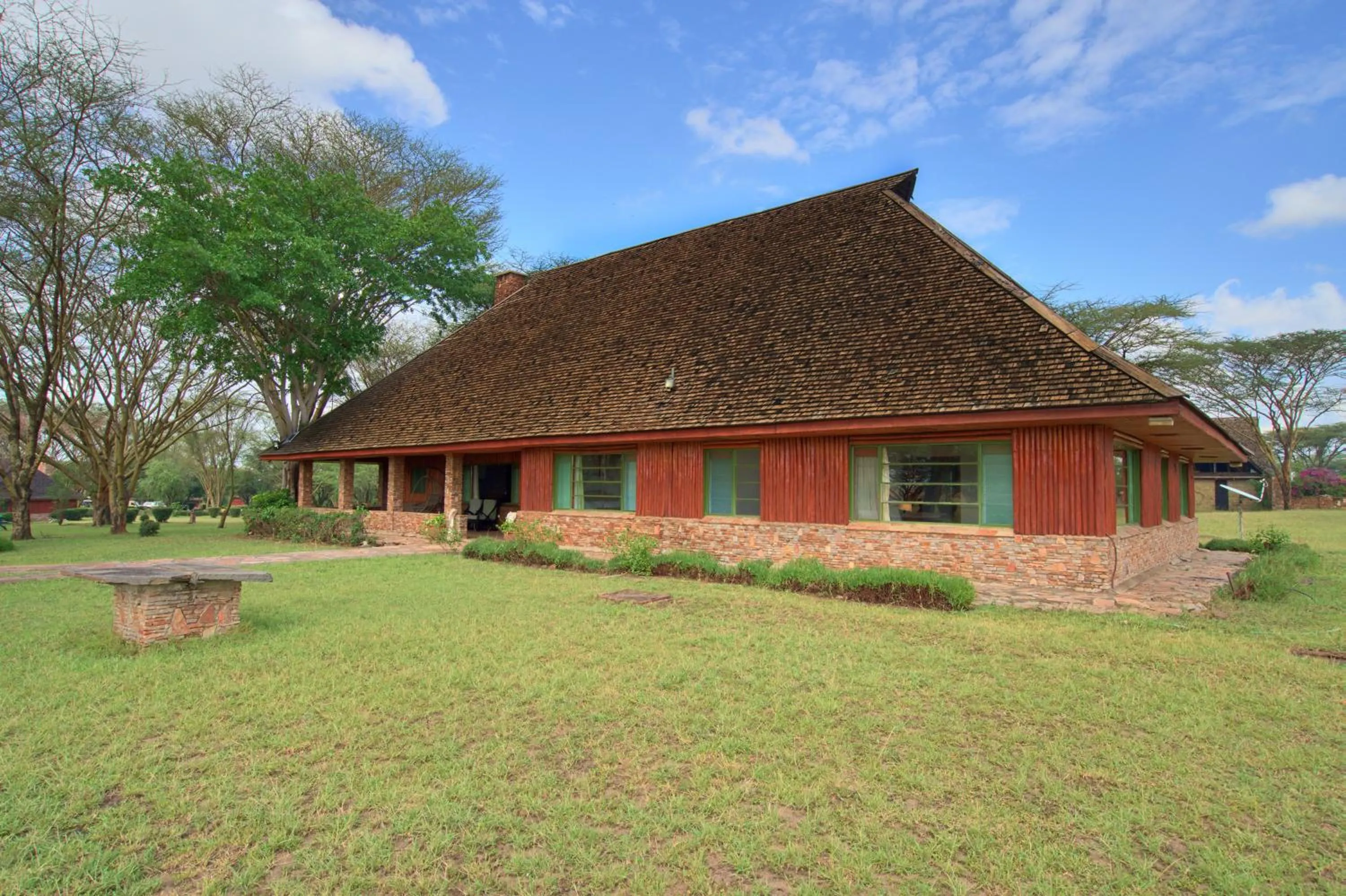 Property building in Muthu Keekorok Lodge, Maasai Mara, Narok