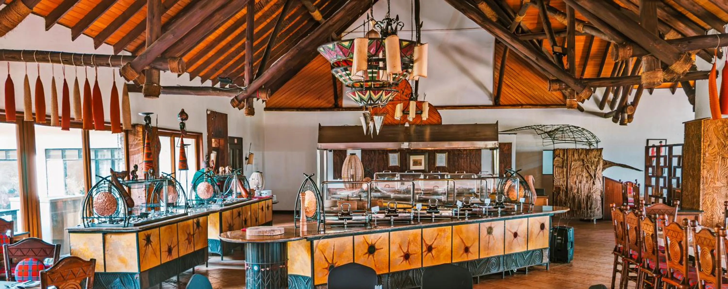 Food and drinks in Muthu Keekorok Lodge, Maasai Mara, Narok