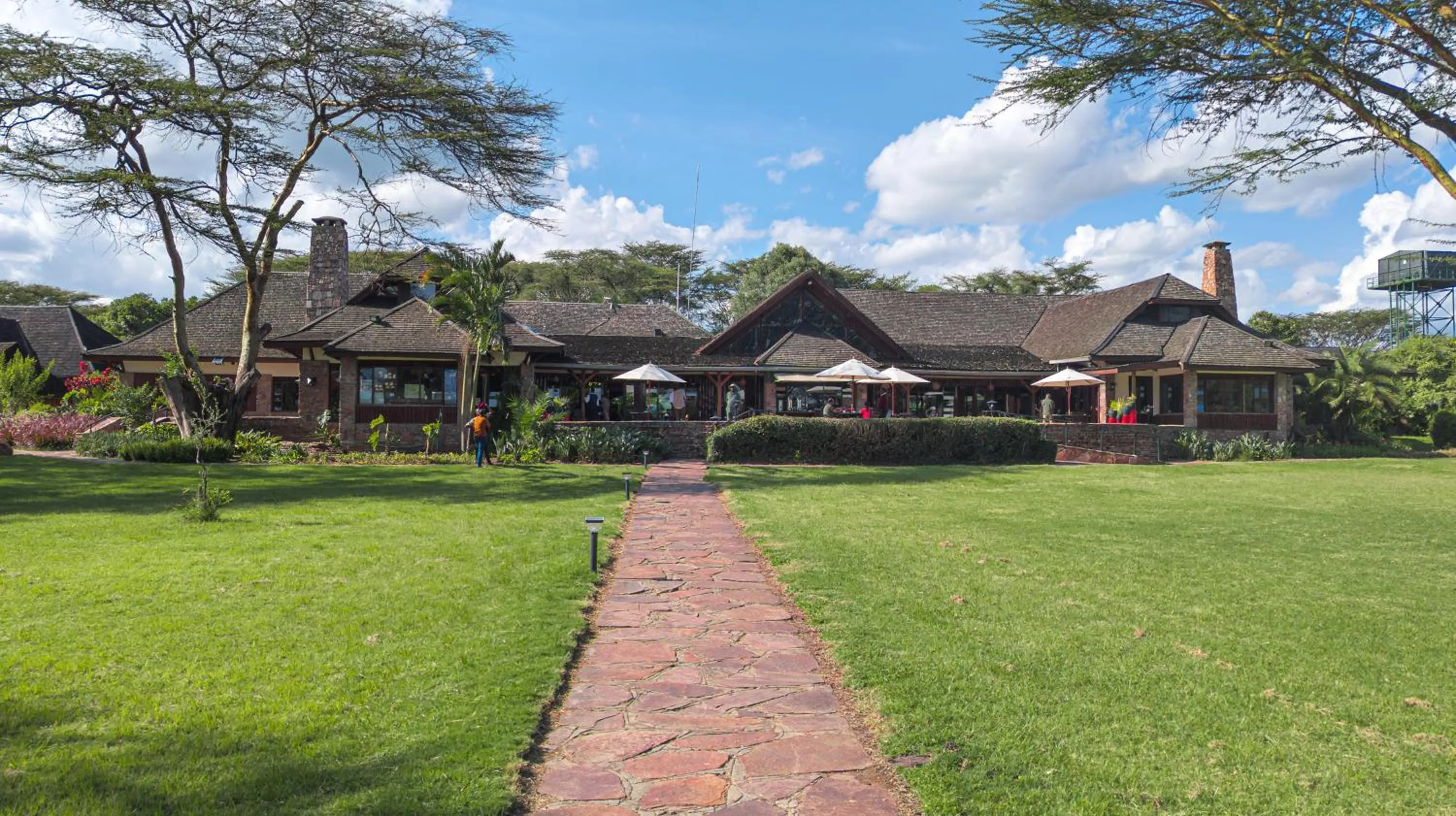 Property building in Muthu Keekorok Lodge, Maasai Mara, Narok