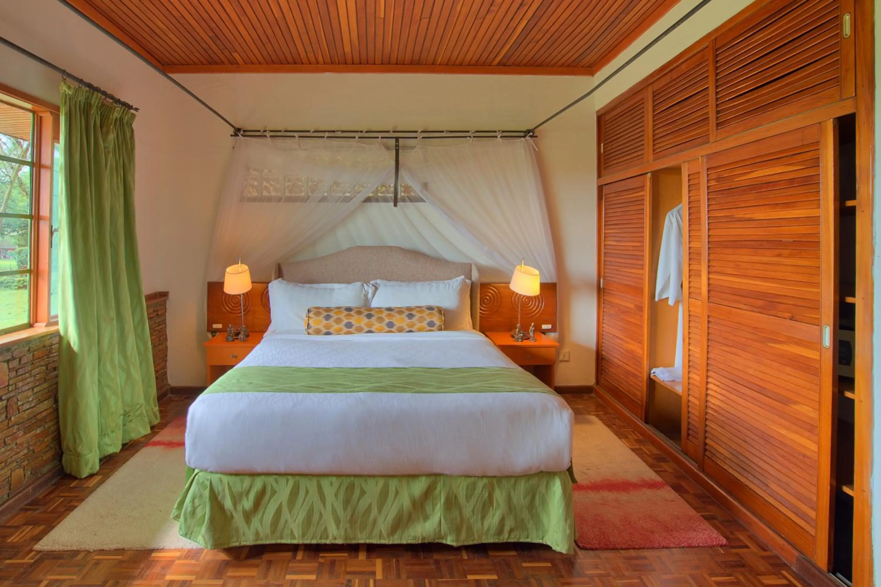 Bed in Muthu Keekorok Lodge, Maasai Mara, Narok