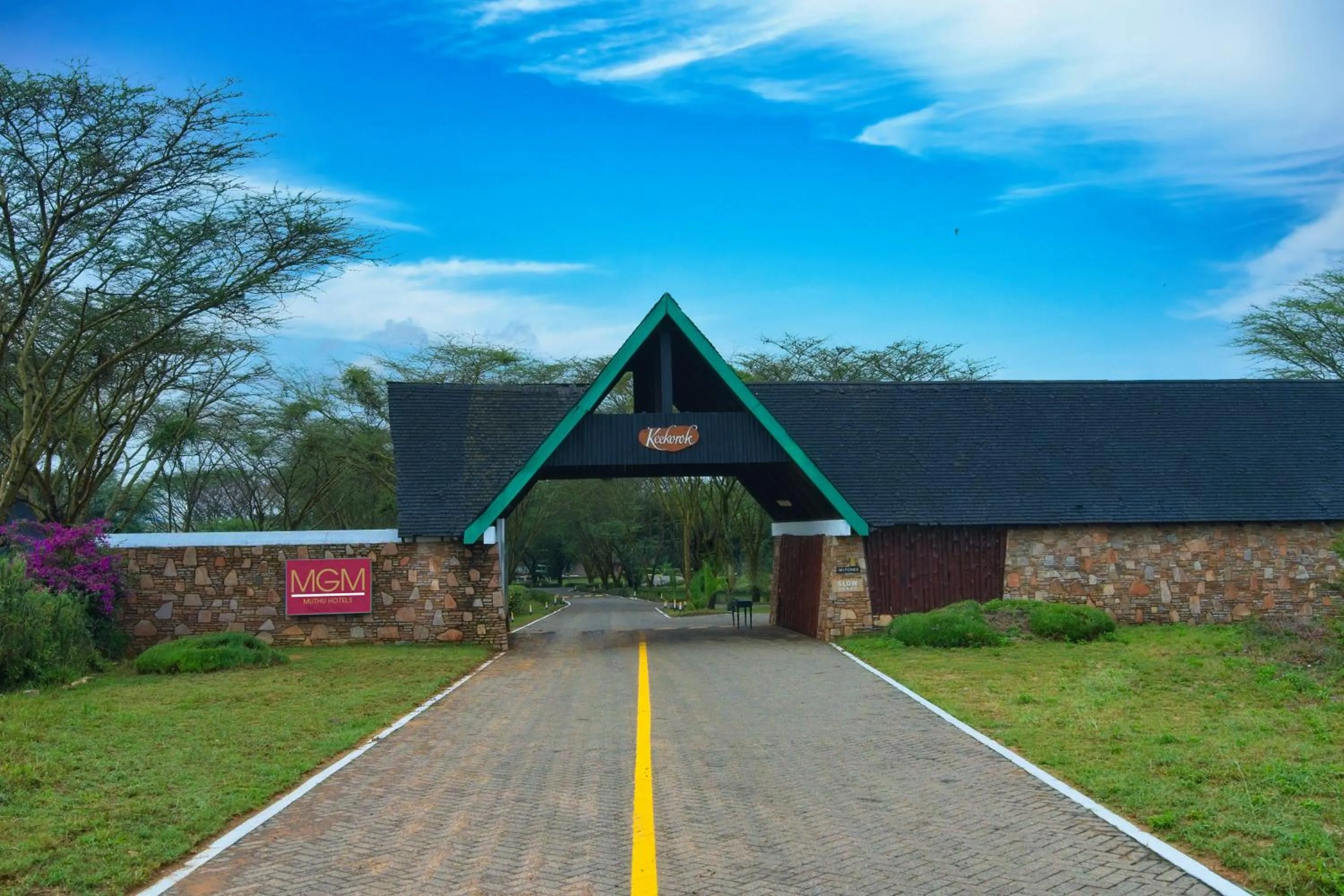 Property building in Muthu Keekorok Lodge, Maasai Mara, Narok
