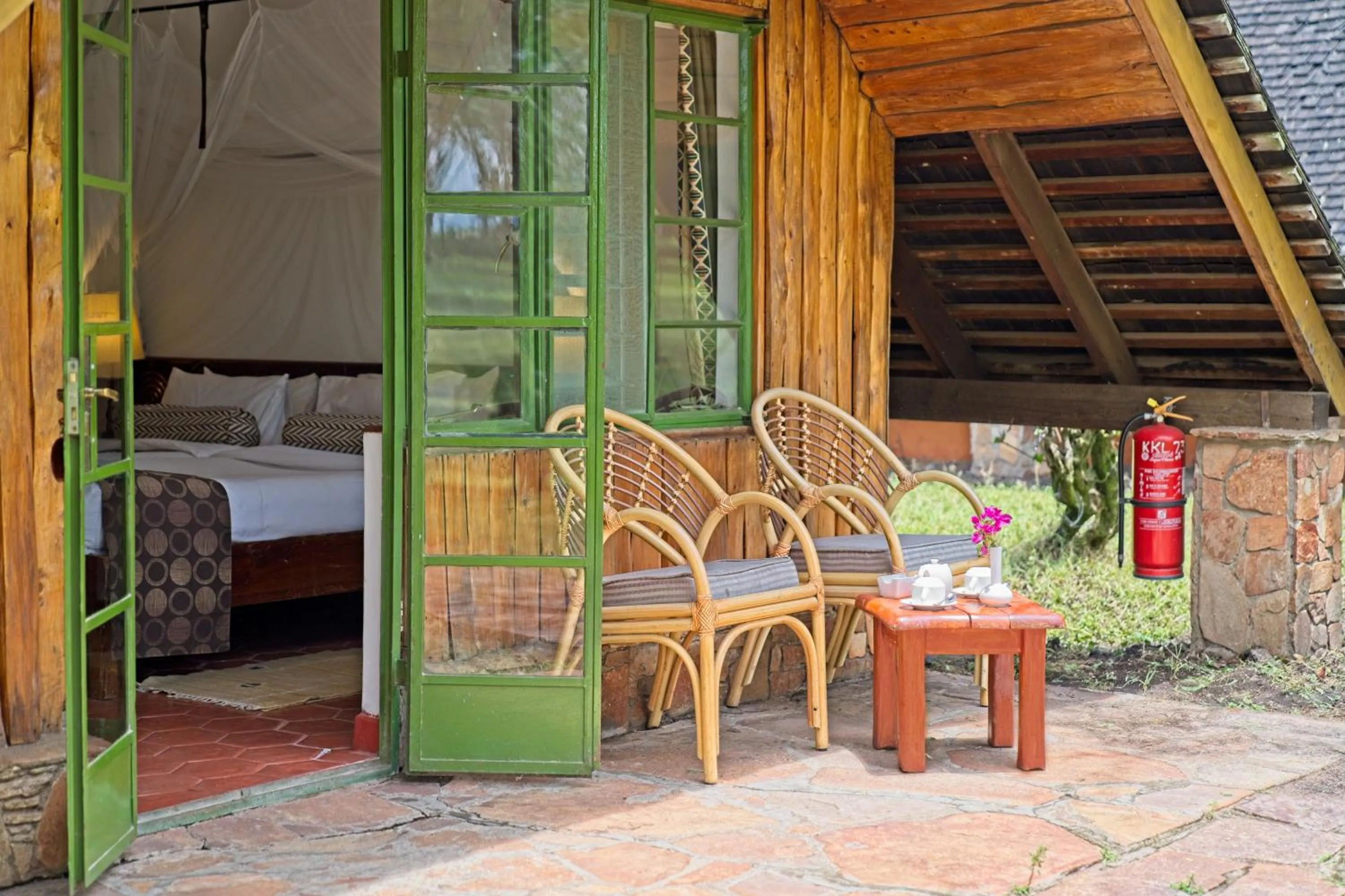 Bed in Muthu Keekorok Lodge, Maasai Mara, Narok
