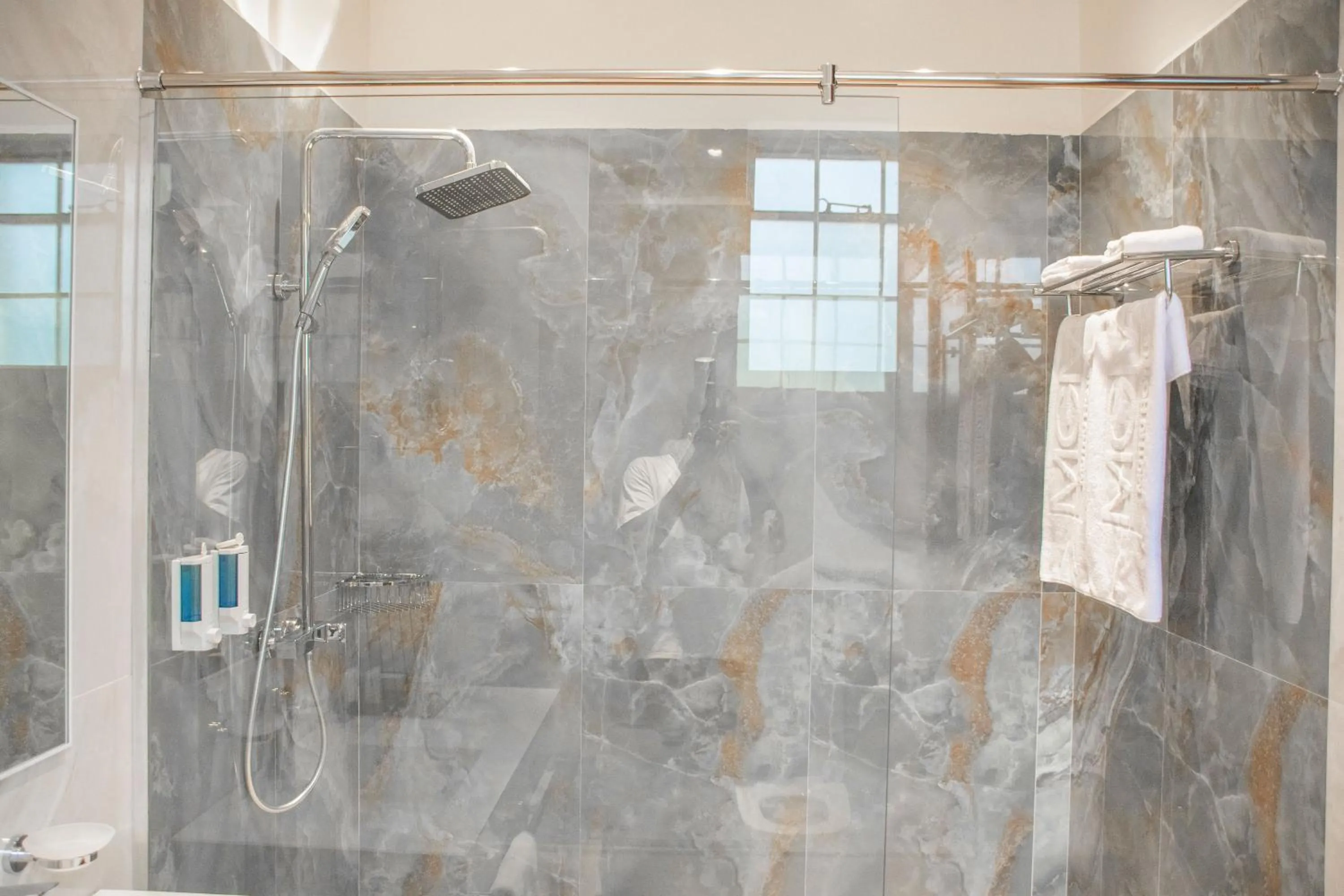 Shower in Muthu Sovereign Suites & Spa, Limuru Road, Nairobi