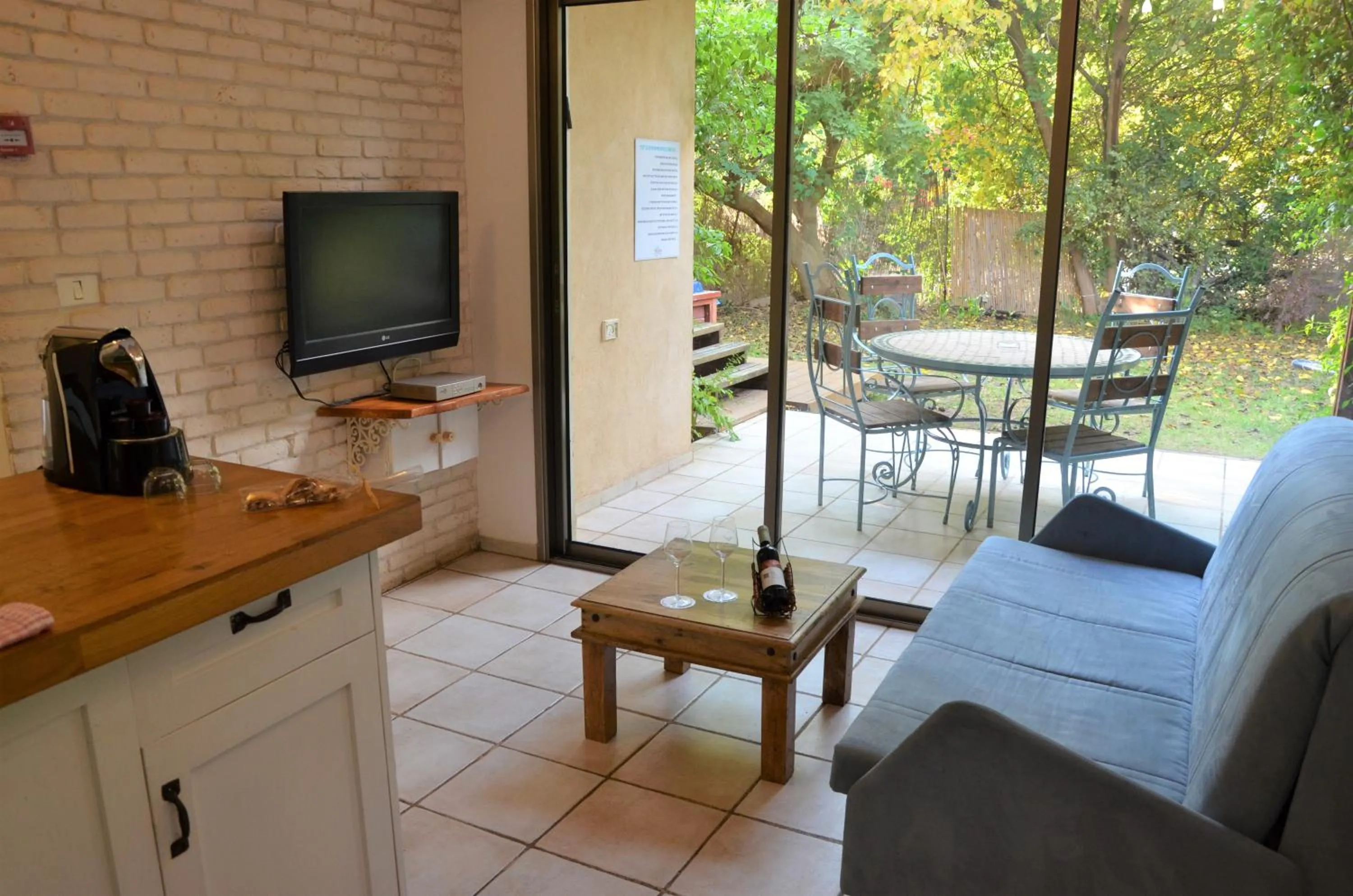 Living room in Vitrage Holiday Village and Spa