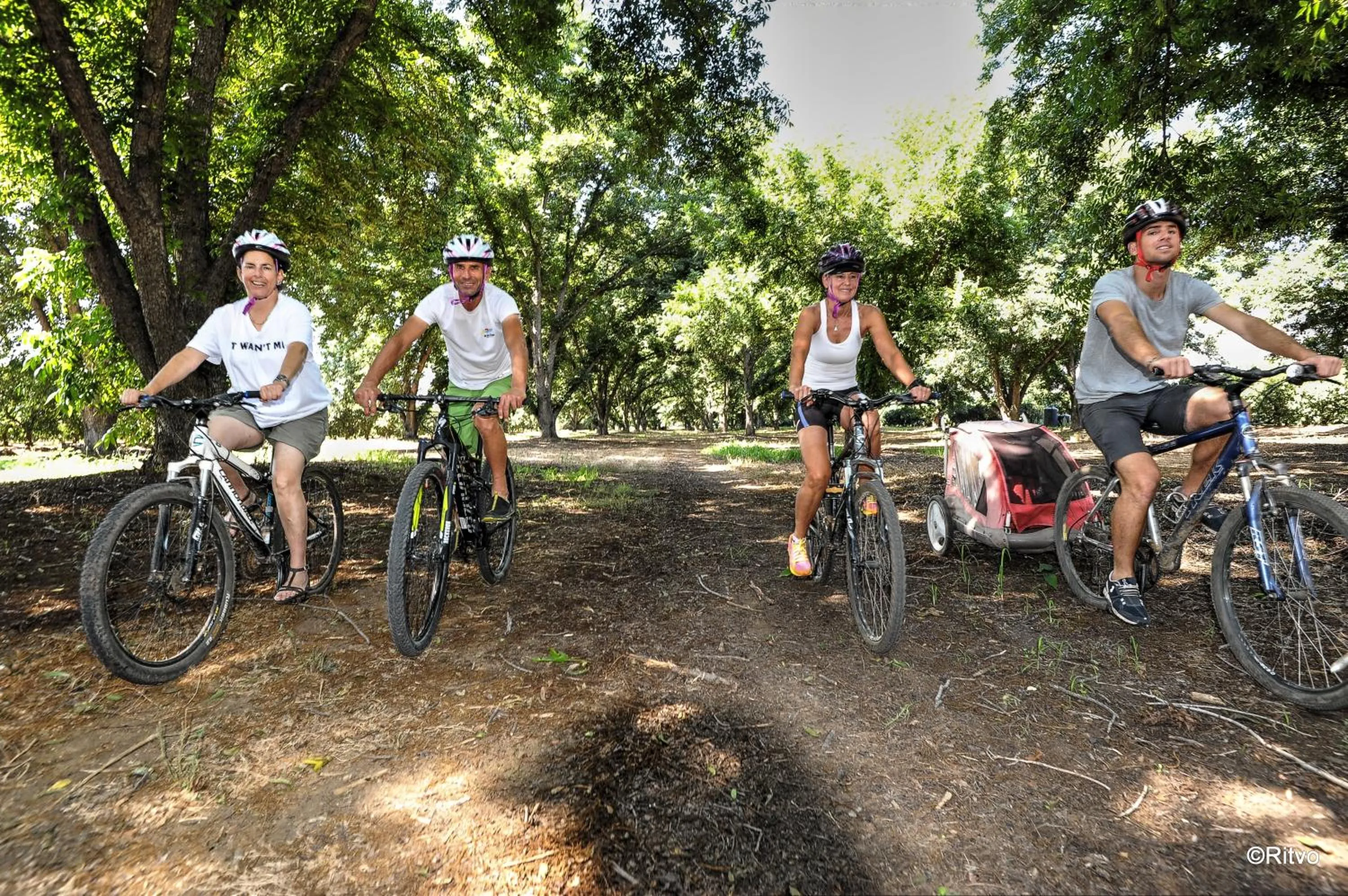 Cycling in Vitrage Holiday Village and Spa