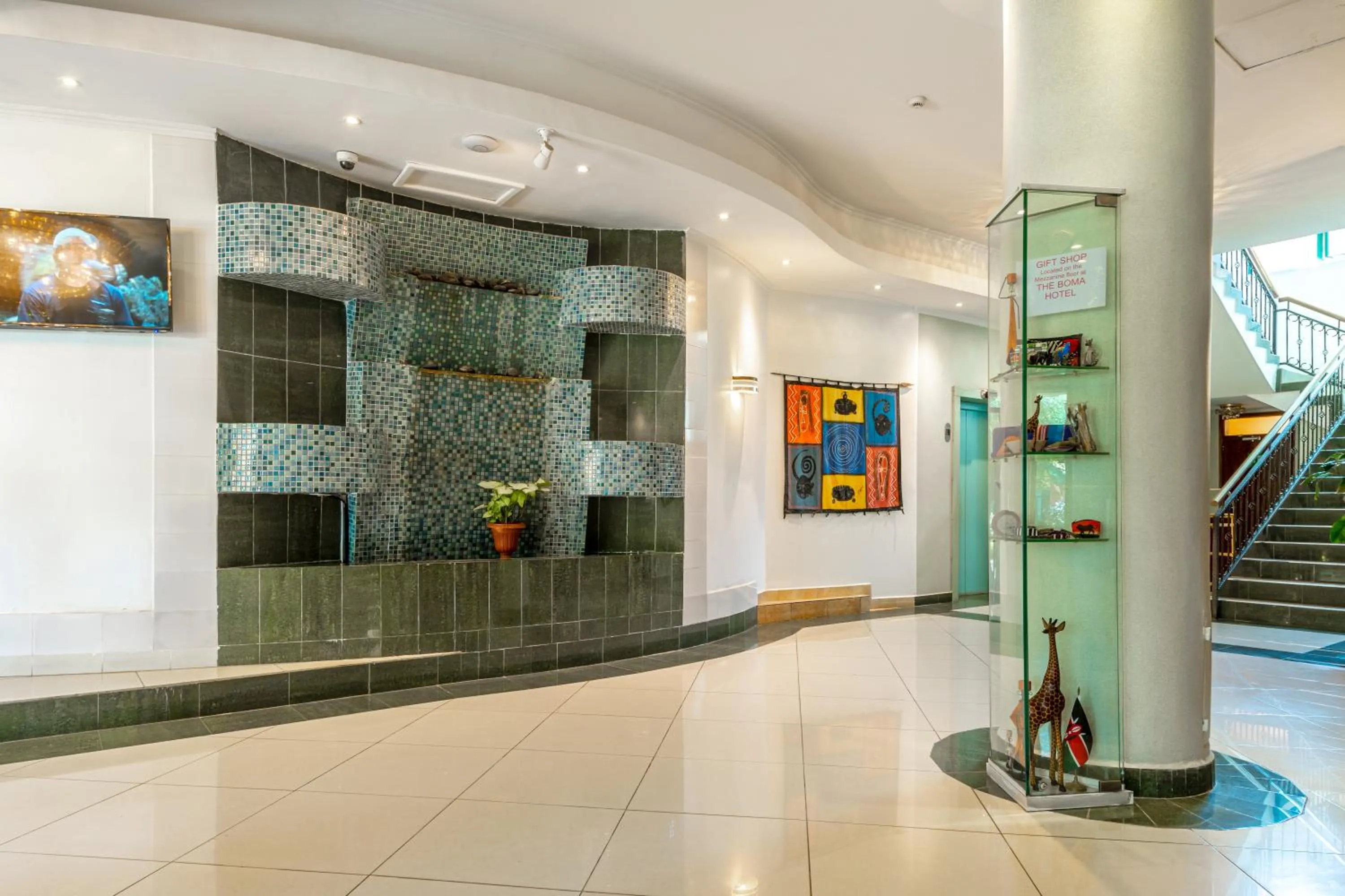 Lobby or reception in Boma Inn Nairobi