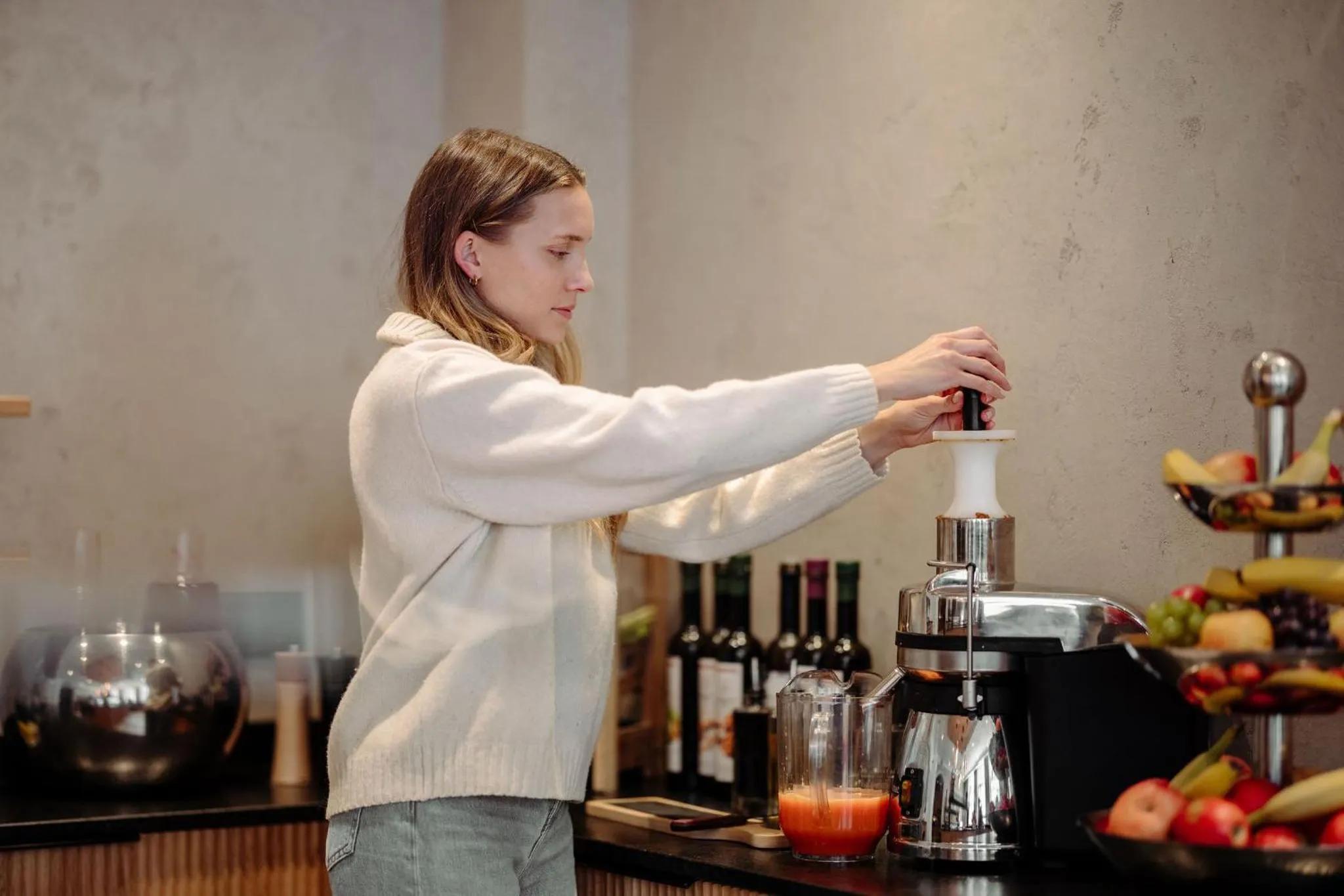 Buffet breakfast in Resl Resort