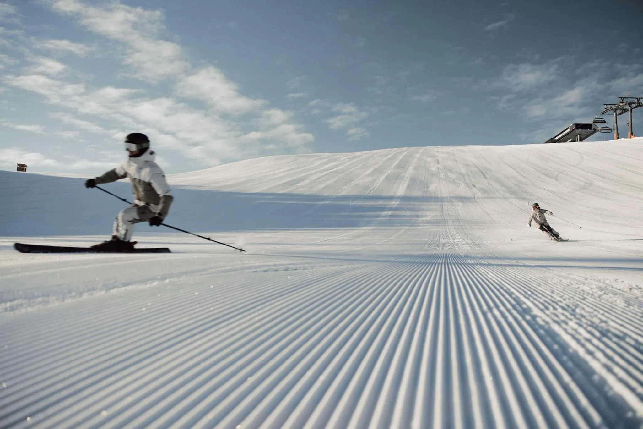 Skiing in Resl Resort