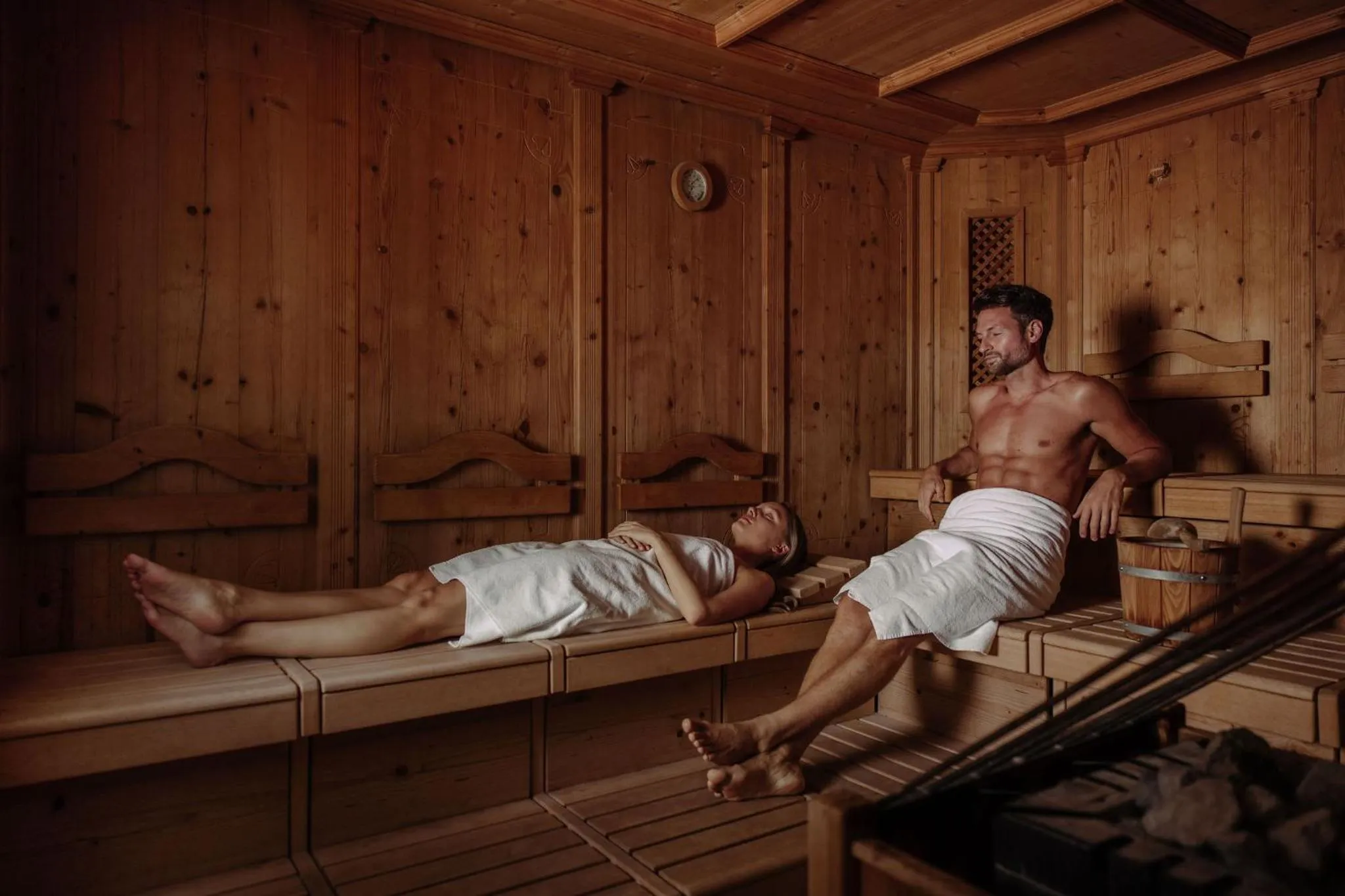 Sauna in Resl Resort