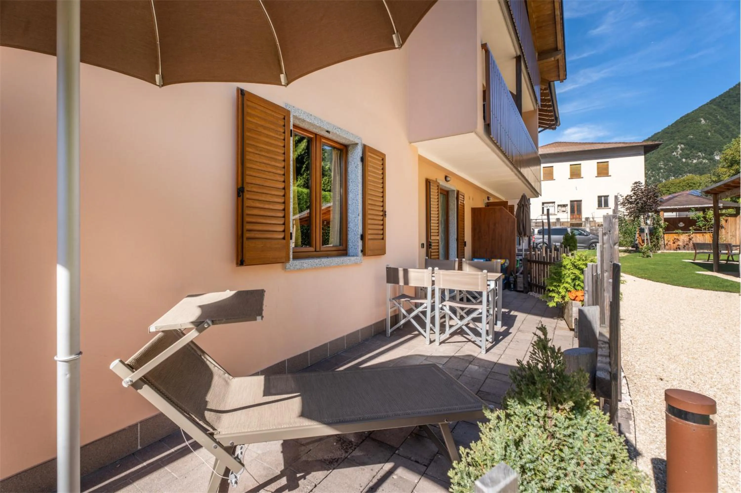 Patio in CROSINA HOLIDAY - Residence Toli