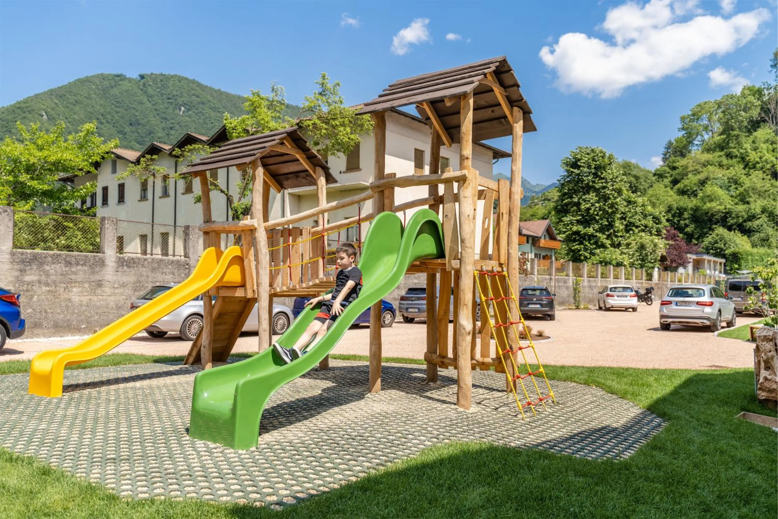 Children play ground in CROSINA HOLIDAY - Residence Toli